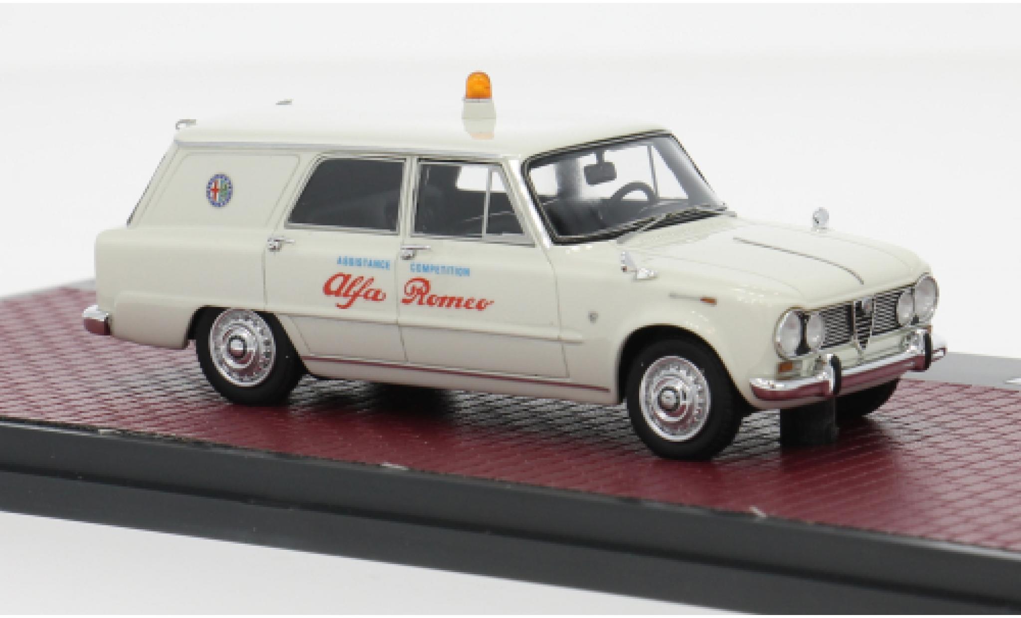 Alfa Romeo Giulia 1/43 Matrix (Typ 105) 1962 Assistance Competition 1:43 Diecast model cars Alfa Romeo Giulia 1/43 Matrix (Typ 105) 1962 Assistance Competition 1:43 diecast model cars