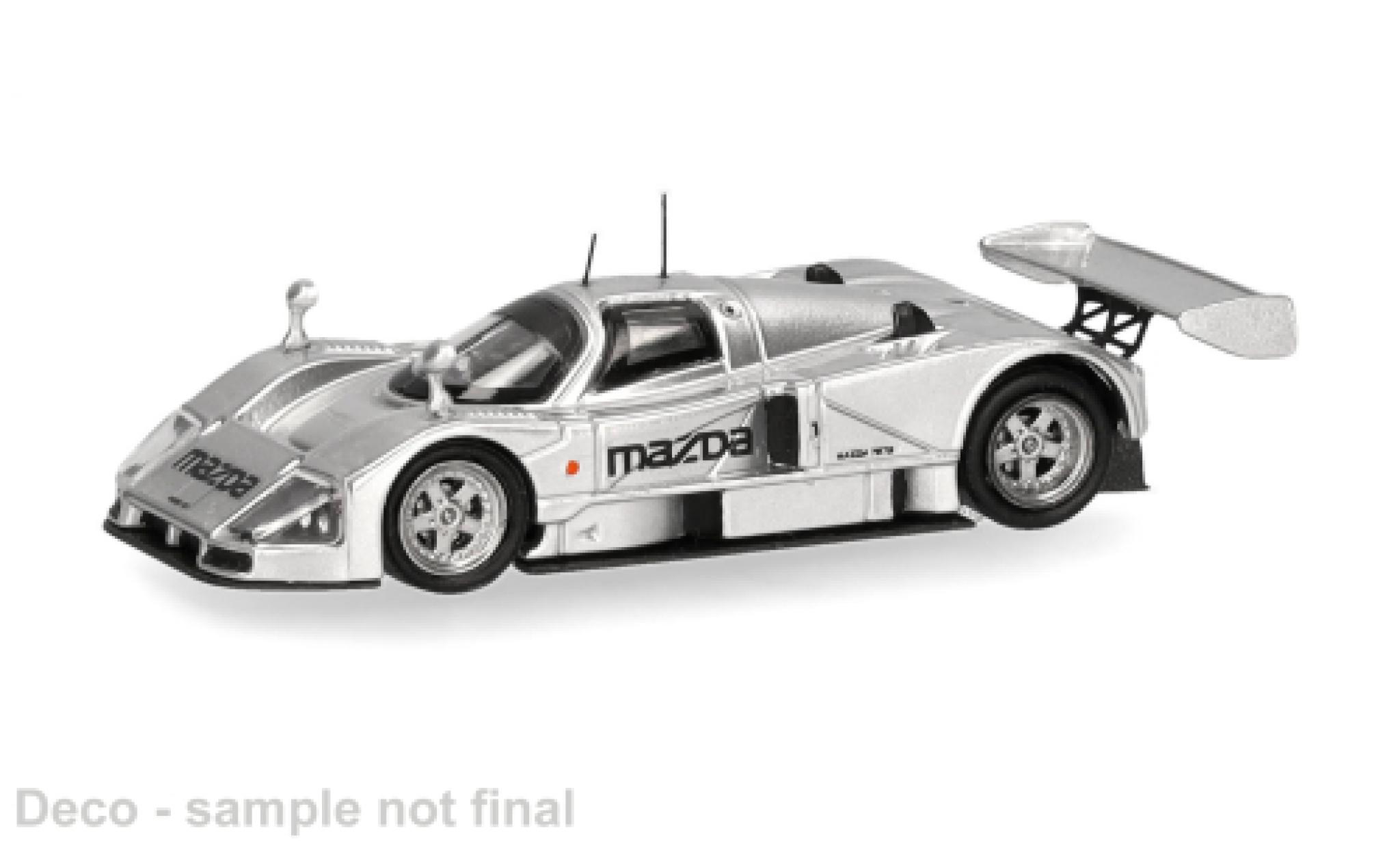 Mazda 787B 1/87 Micro City 87 silber 1:87 diecast model cars