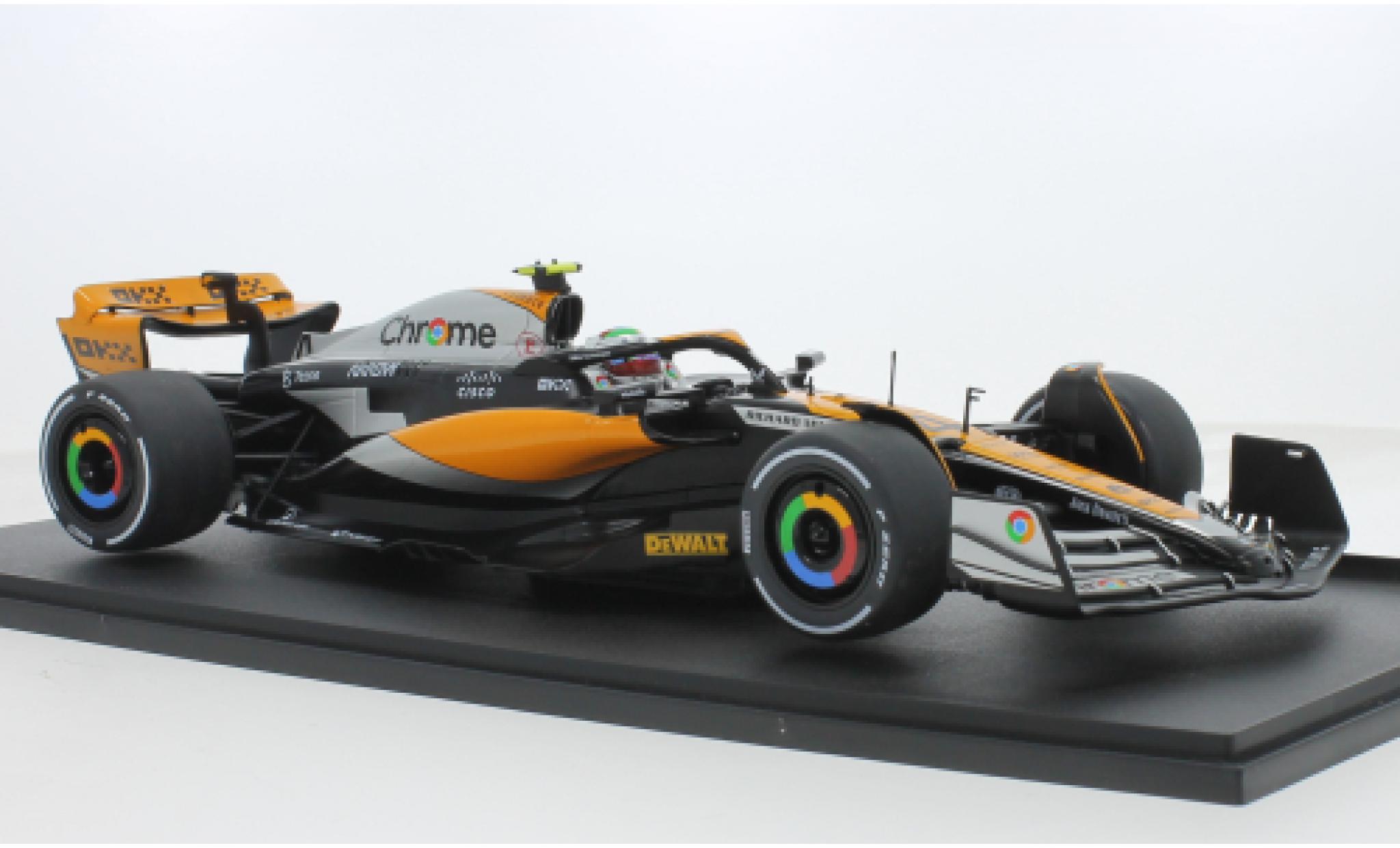 McLaren F1 1/18 Solido MCL60 Formel 1 GP Großbritannien 2023 Team #4 L.Norris 1:18 diecast model cars