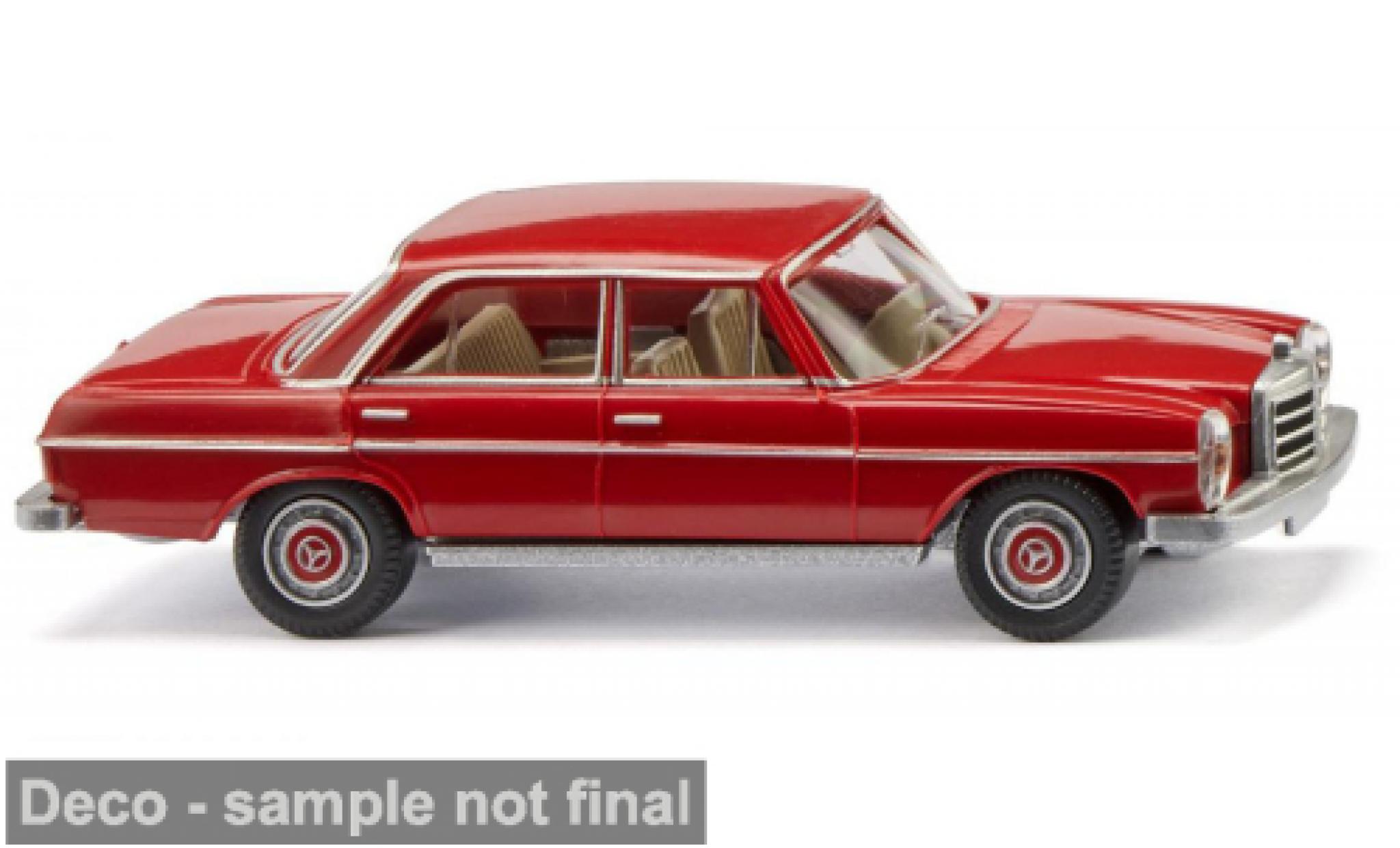 Mercedes 200 1/87 Wiking /8 rot 1968 1:87 diecast model cars