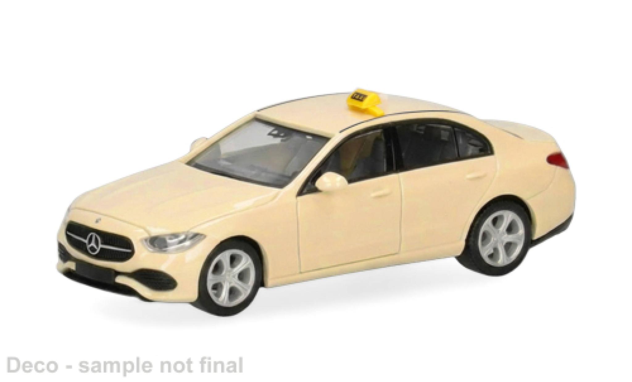 Mercedes Classe C 1/87 Herpa Taxi 1:87 diecast model cars