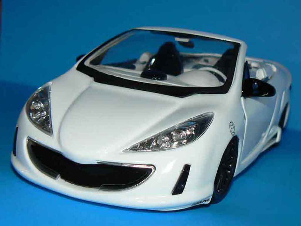 Solido 1/18 - Peugeot 307 Cc Silver B