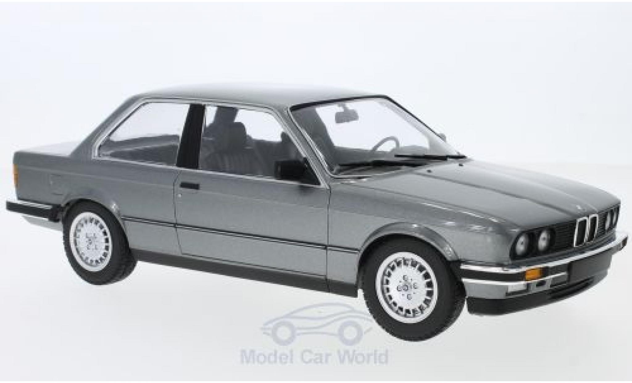 Diecast model cars Bmw 323 1/18 Minichamps i (E30) metallic grey