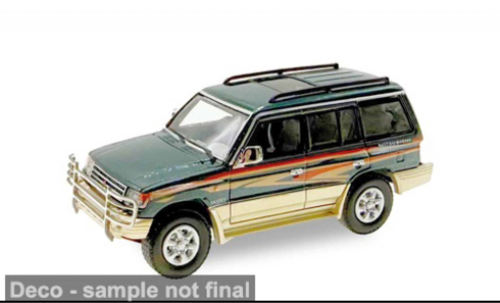 Mitsubishi Pajero 1/87 Micro City 87 gr&uuml;n/Dekor 1:87 diecast model cars