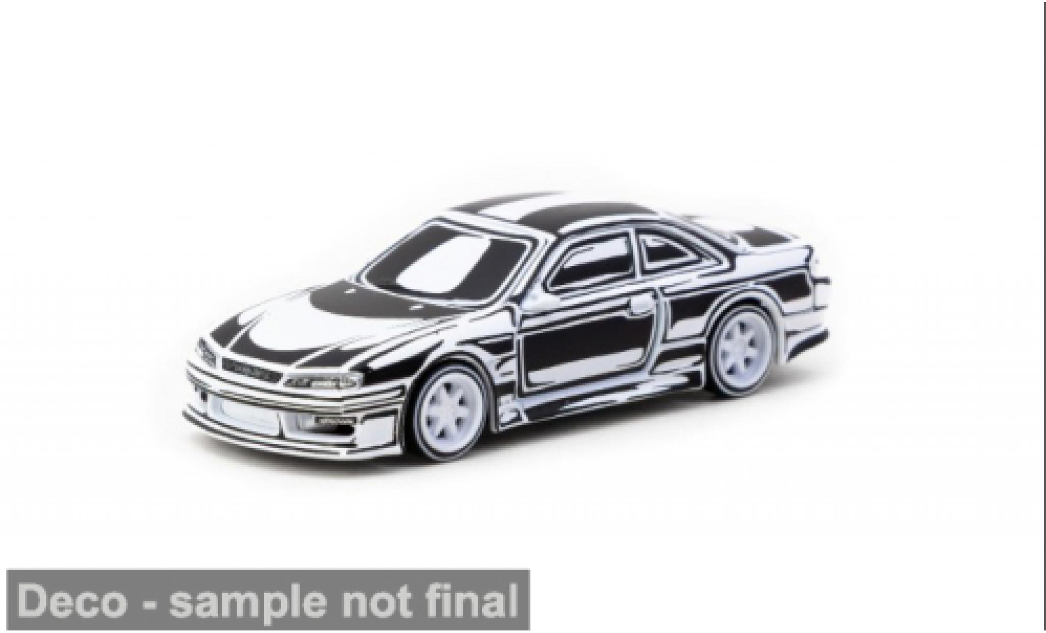 Nissan Silvia 1/64 Tarmac Works (S14) Vertex silber 1:64 diecast model cars
