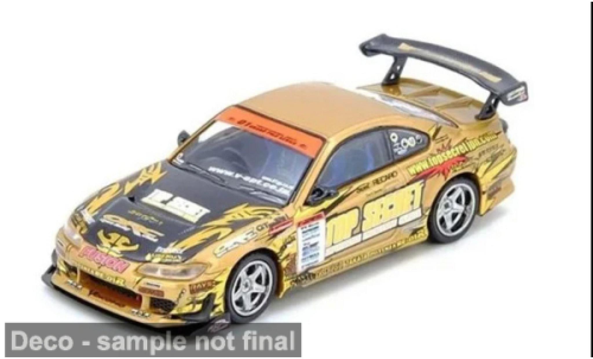 Nissan Silvia 1/64 INNO64 (S15) D1 Grand Prix 2024 Top Secret 1:64 diecast model cars