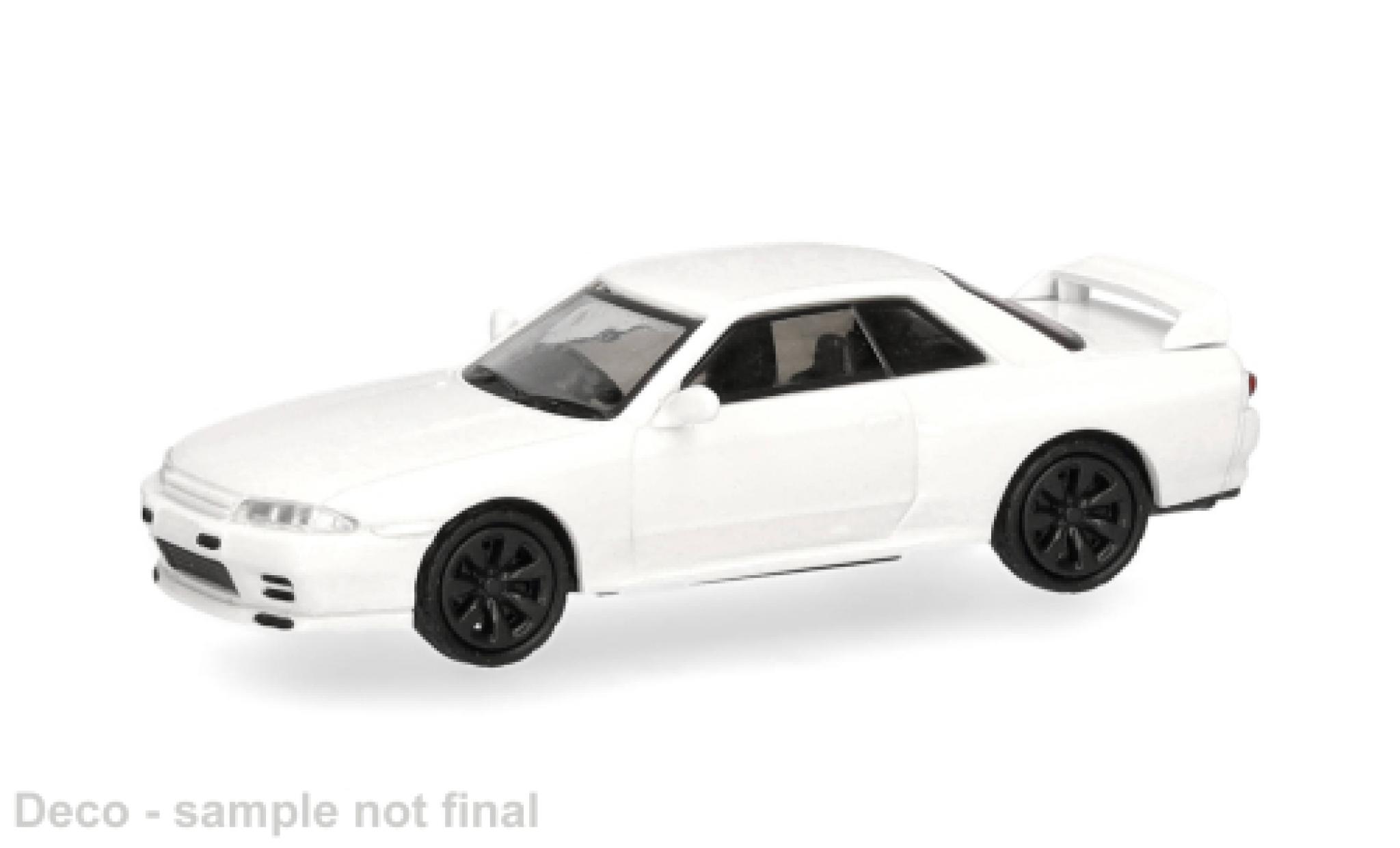 Nissan Skyline 1/87 Micro City 87 GTR (R32) weiss 1:87 diecast model cars