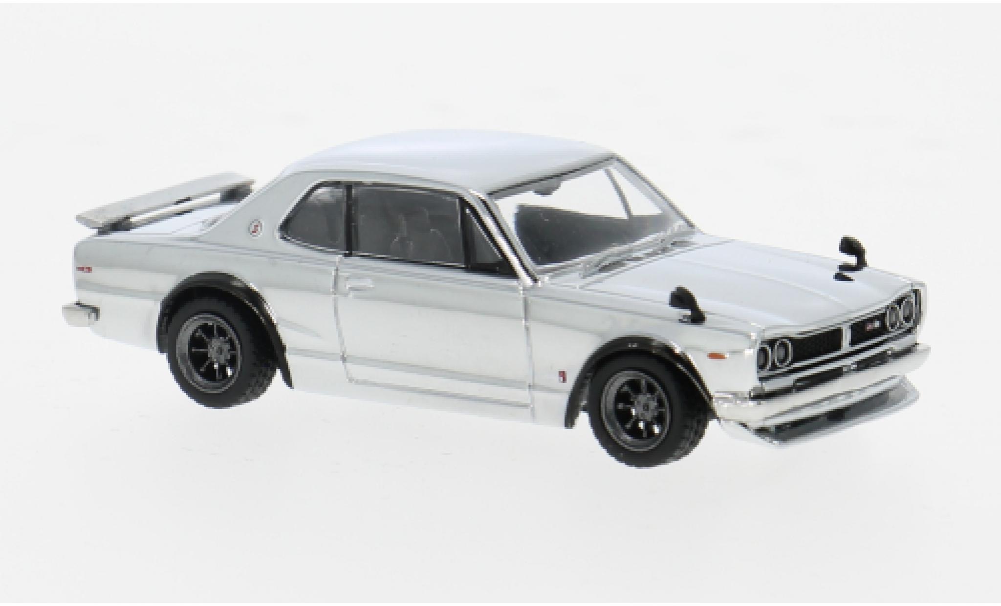 Nissan Skyline 1/64 Tarmac Works HT 2000GT-R chrom 1:64 diecast model cars