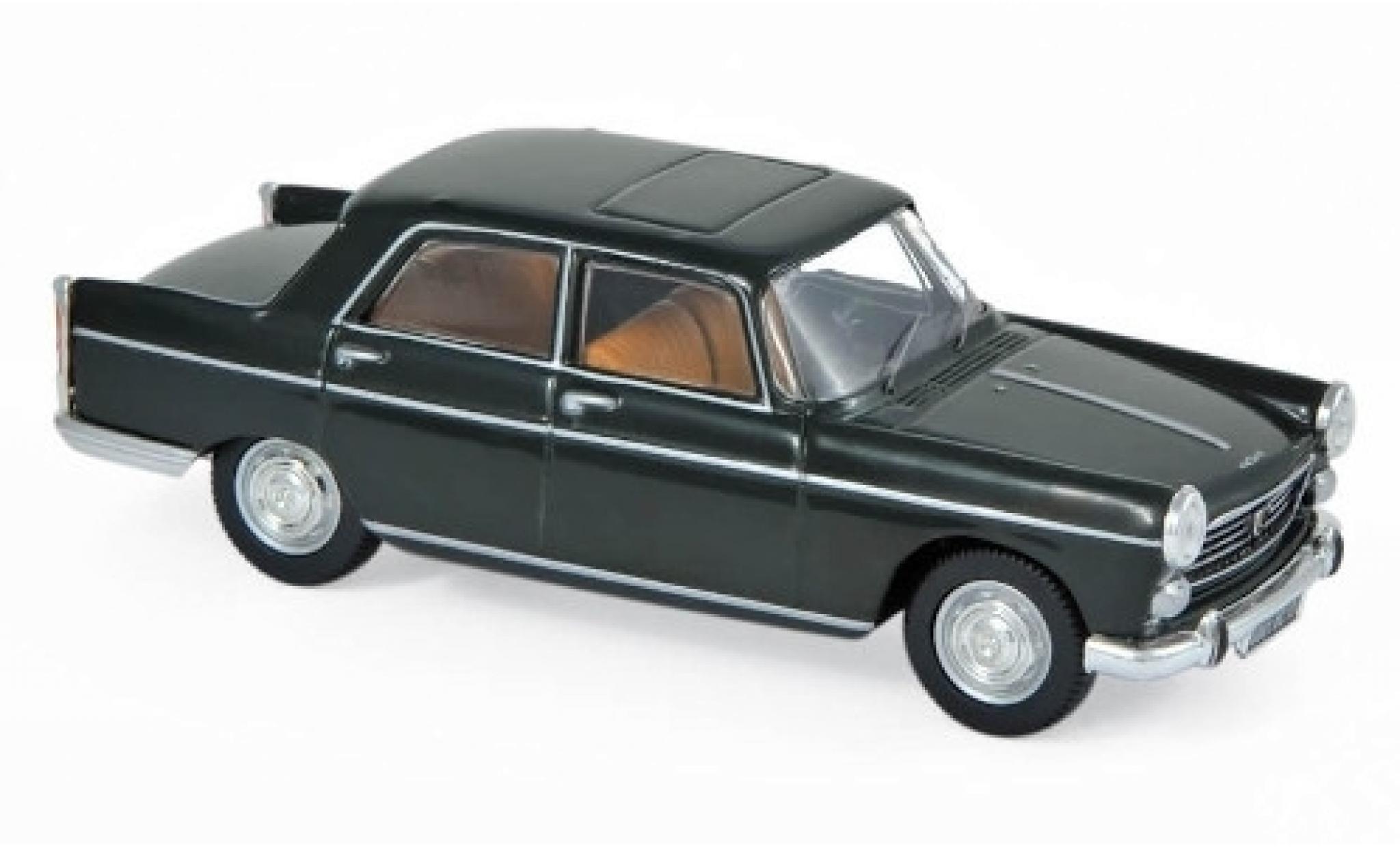Diecast model cars Peugeot 404 1 18 Norev green 1965 Alldiecast.us