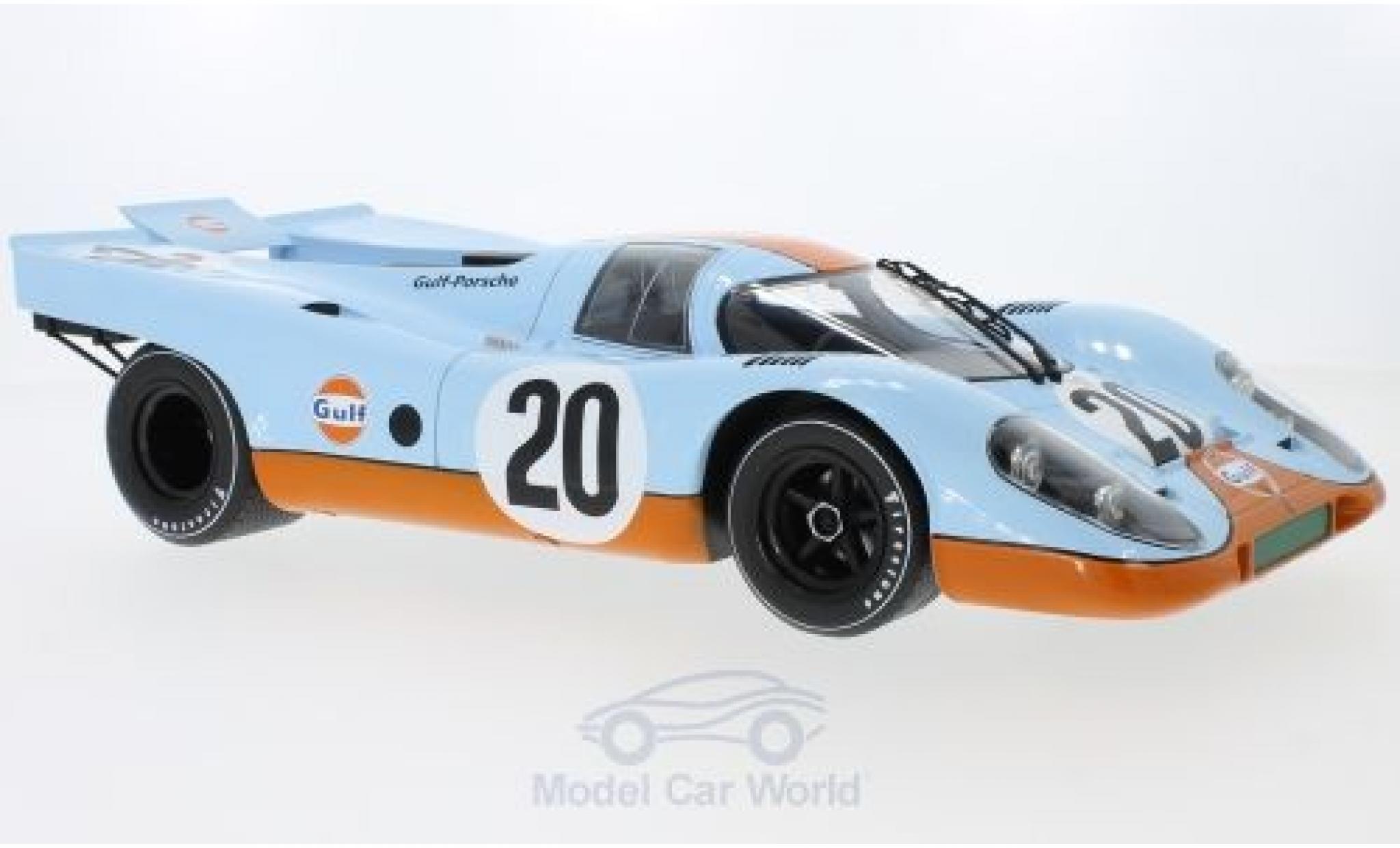 Diecast model cars Porsche 917 1970 1/12 Norev K No.20 Gulf