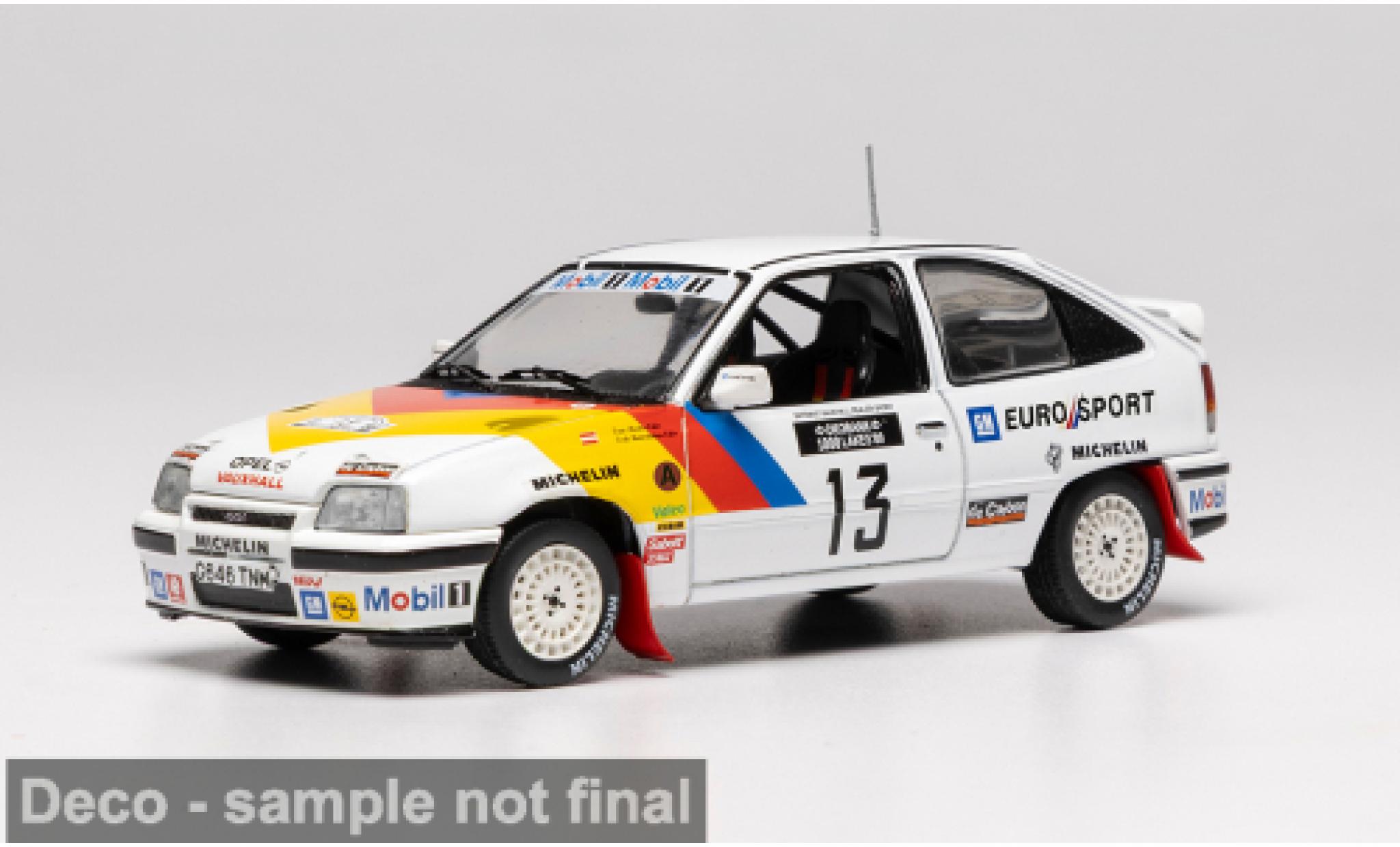 Opel Kadett 1/43 IXO E GSI 1000 Lakes Rally 1989 #13 S.Haider/F.Hinterleitner 1:43 diecast model cars