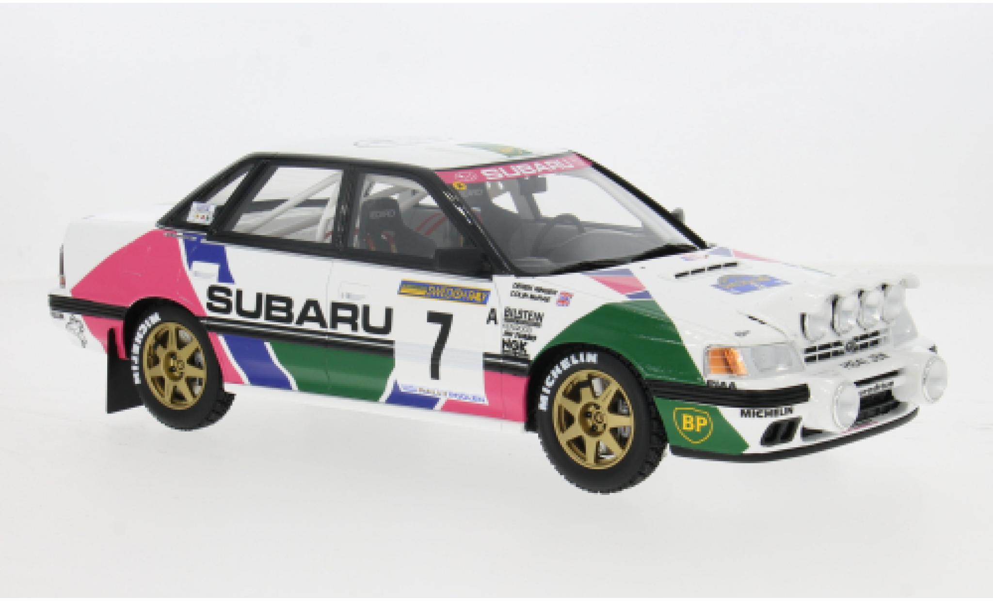 Subaru Legacy 1/18 Ottomobile RS Rally Schweden 1992 Rally Team Europe #7 1:18 diecast model cars