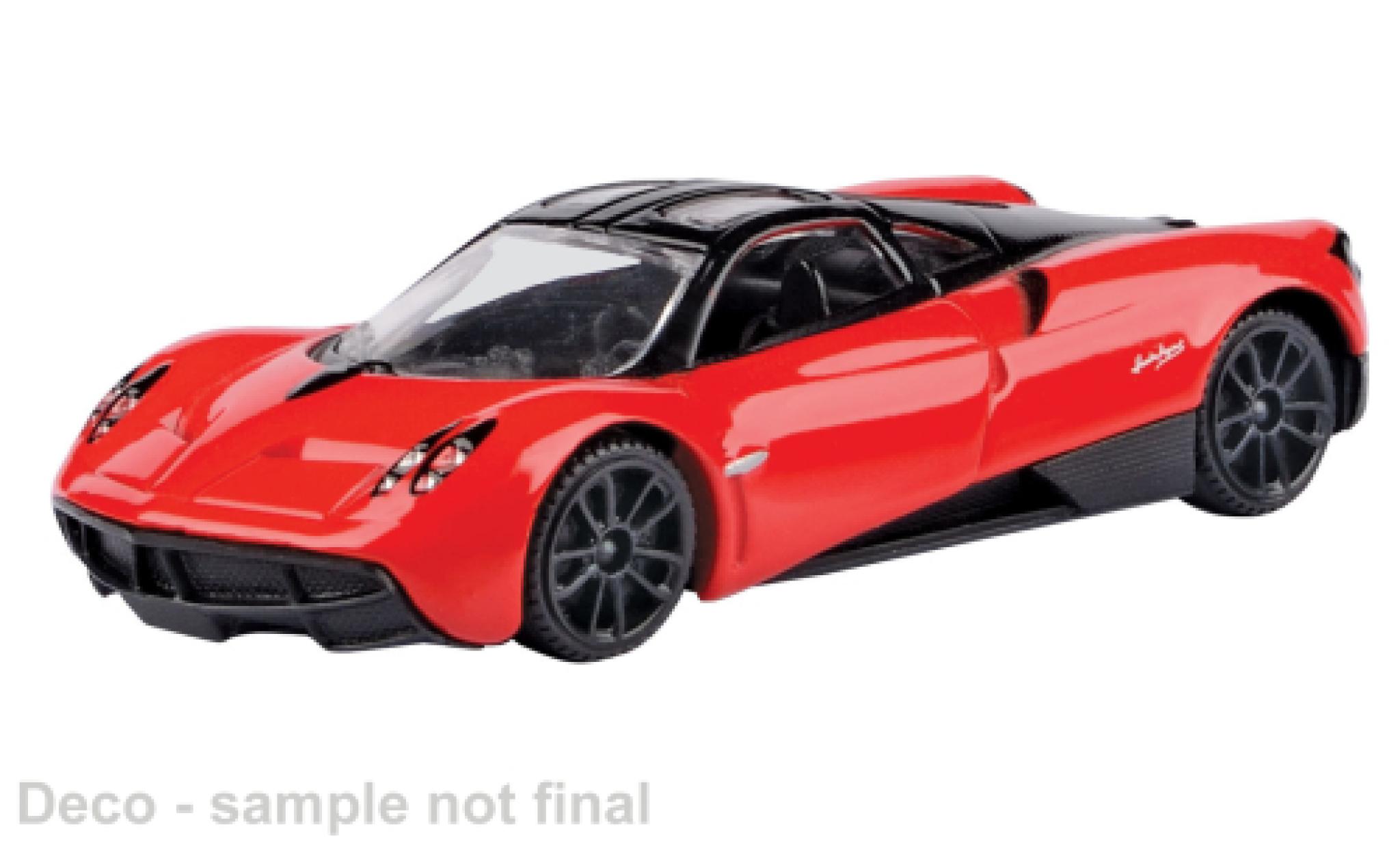 Pagani Huayra 1/43 Motormax rot/schwarz 1:43 diecast model cars