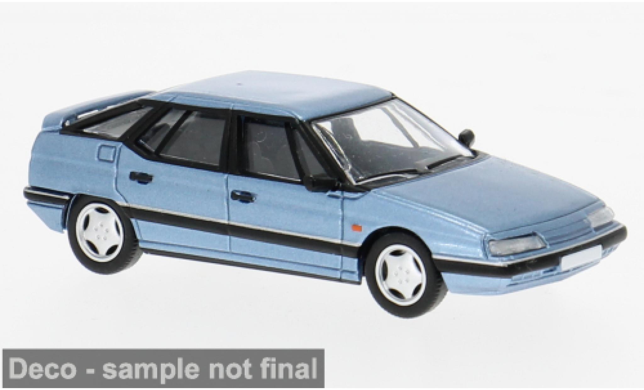 Citroen XM 1/87 PCX87 blau 1989 1:87 diecast model cars