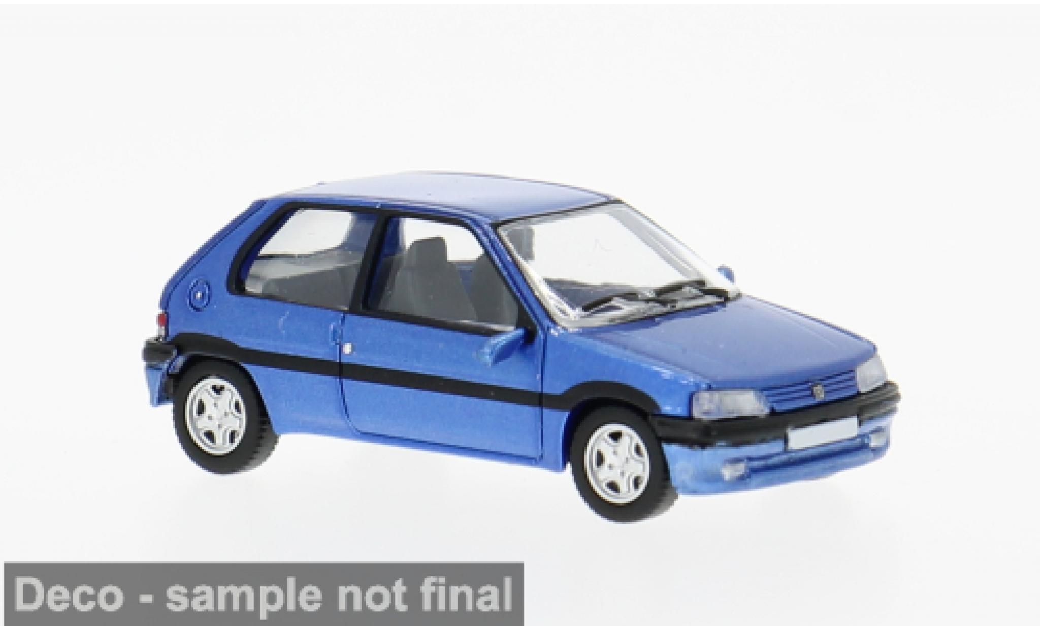 Peugeot 106 1/87 PCX87 XSI blau 1991 1:87 diecast model cars