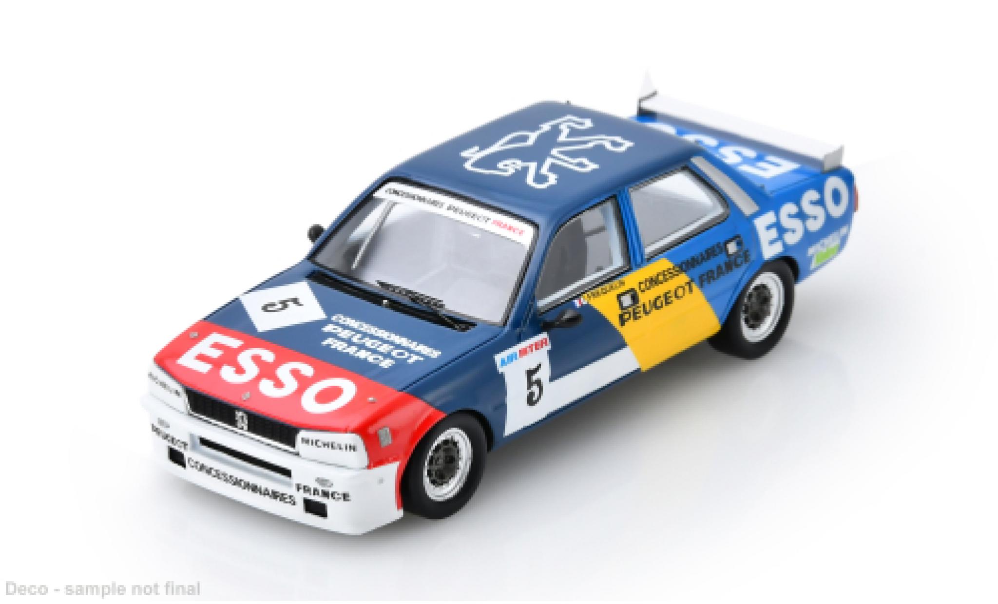 Peugeot 505 1/43 Spark 1982 #5 G.Frequelin 1:43 diecast model cars