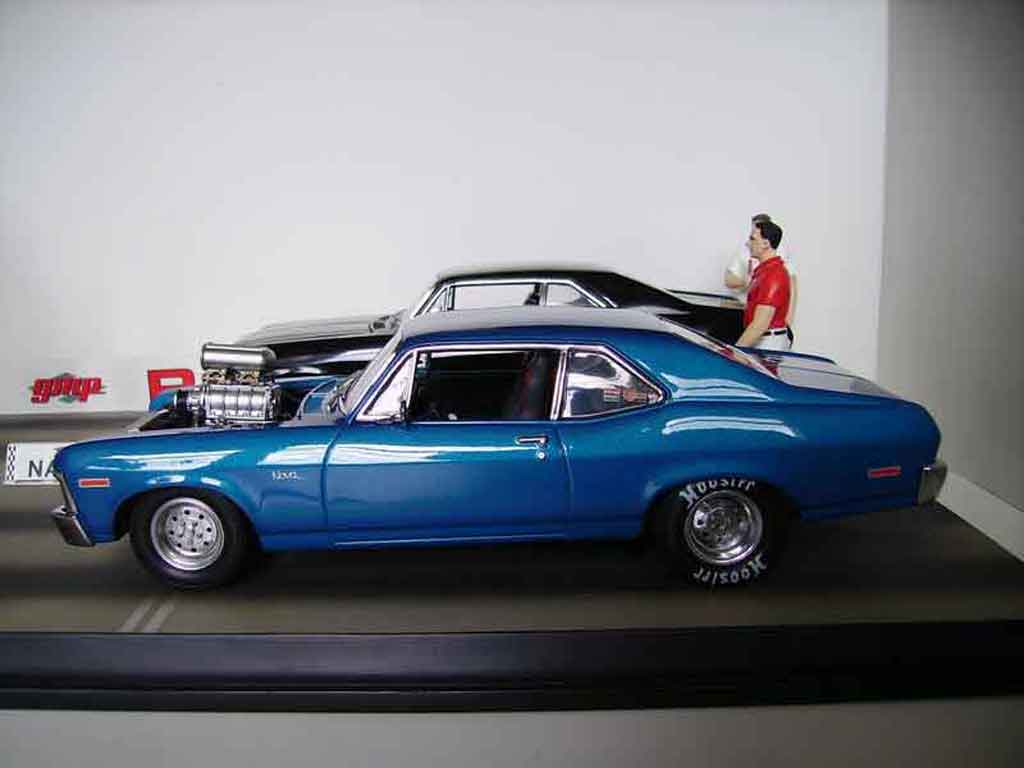 Diecast model cars Chevrolet Nova 1972 1/18 GMP 1972 drag