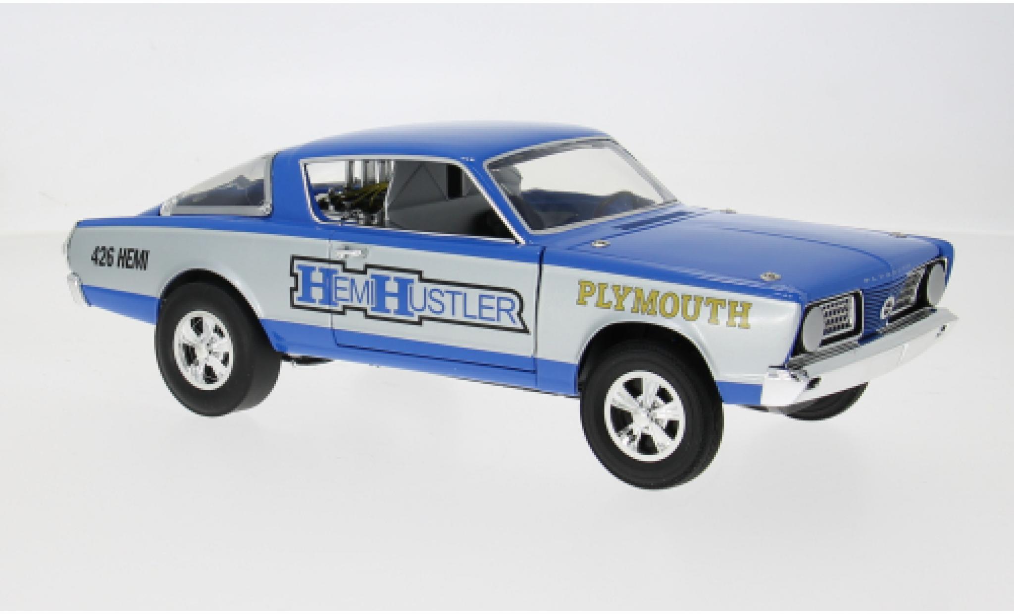 Plymouth Barracuda 1/18 ACME 1966 Hemi Hustler 1:18 diecast model cars