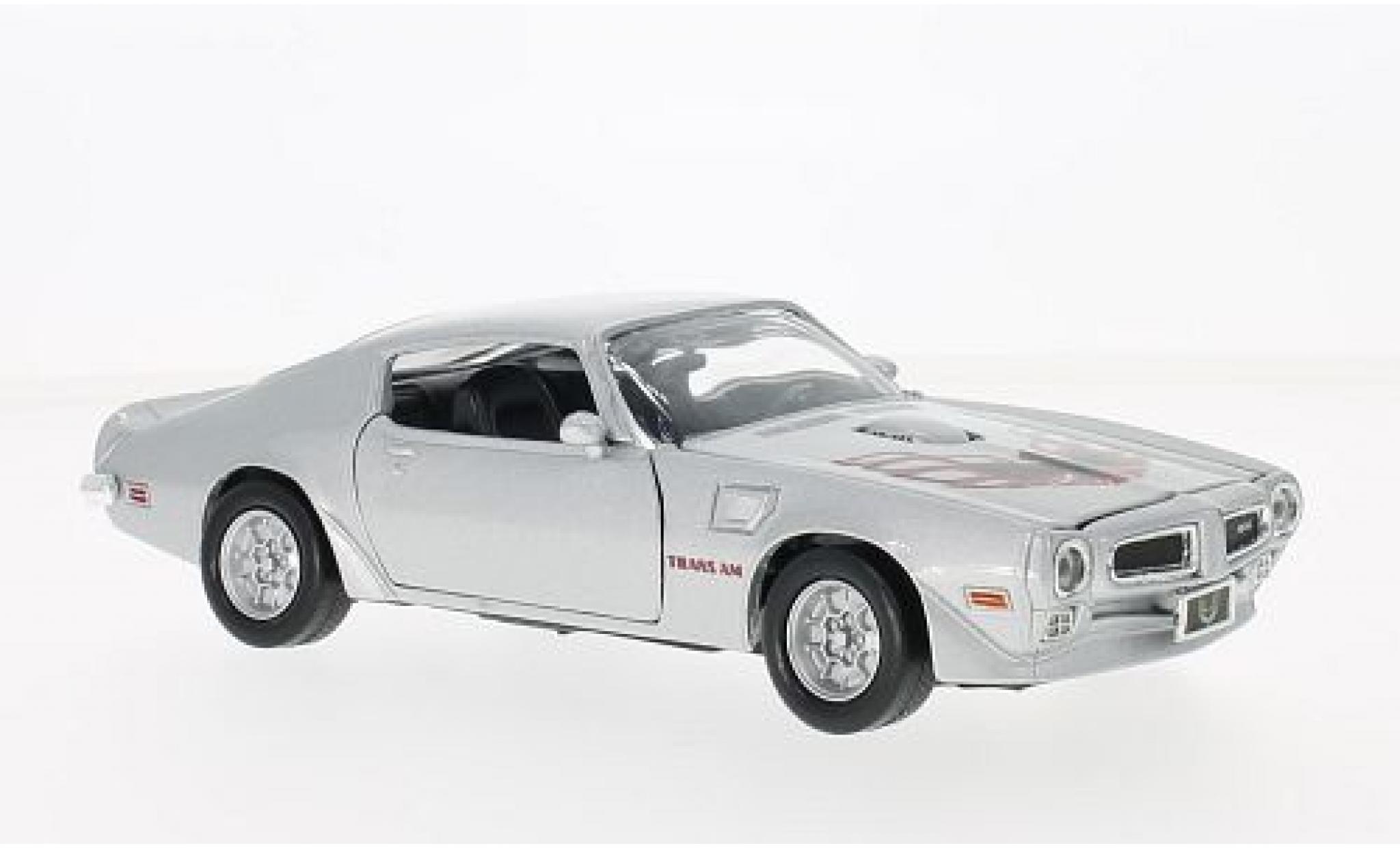 Pontiac Firebird 1/24 Motormax Trans silber 1:24 diecast model cars