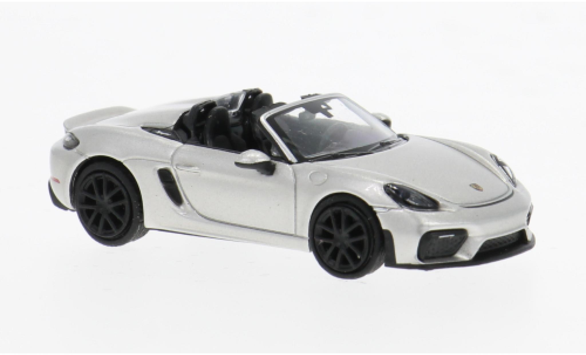Porsche 718 1/87 Minichamps Spyder (981) silber 2019 1:87 diecast model cars