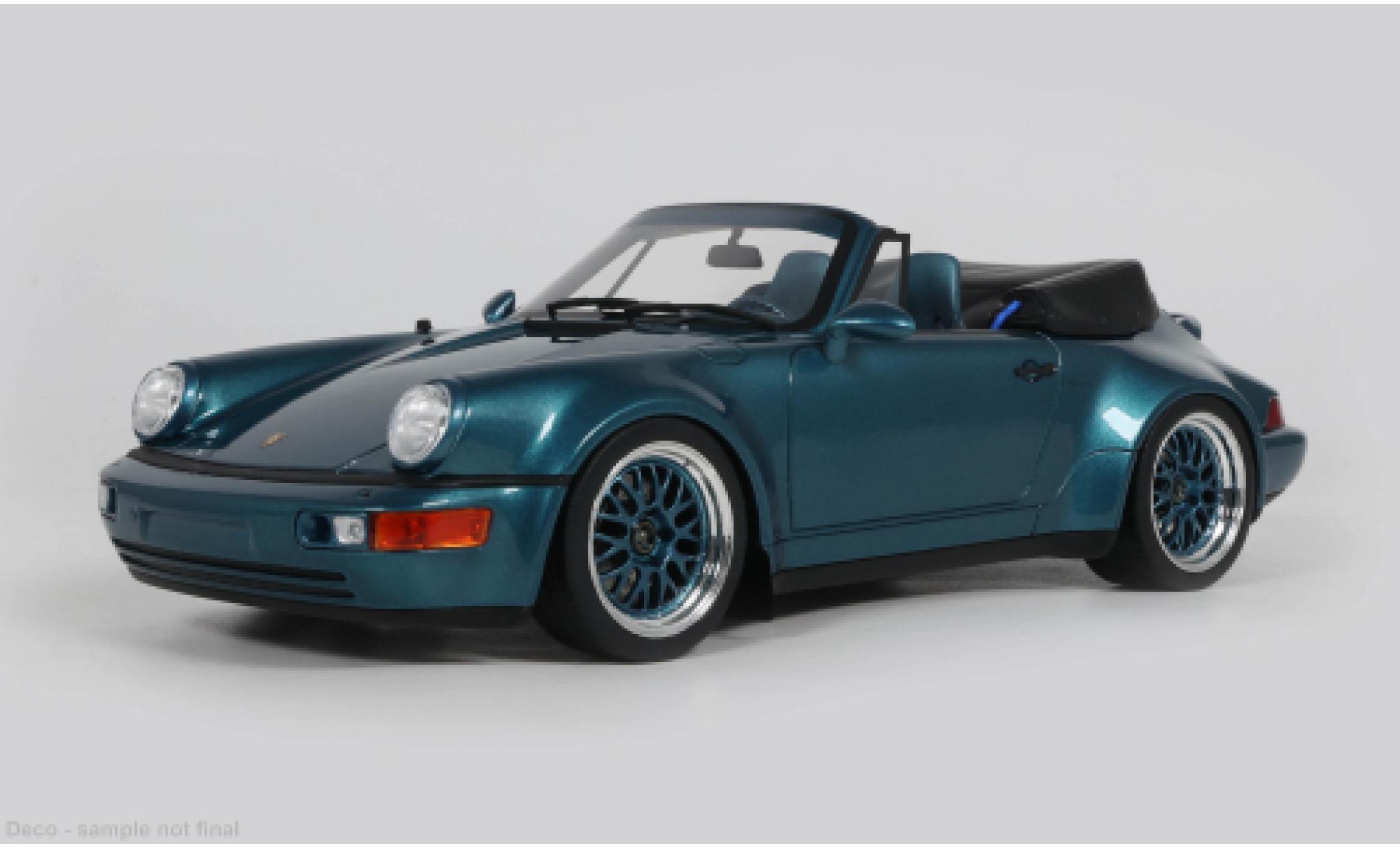 Porsche 911 1/18 GT Spirit 911 (964) America GS blau 1 1:18 diecast model cars