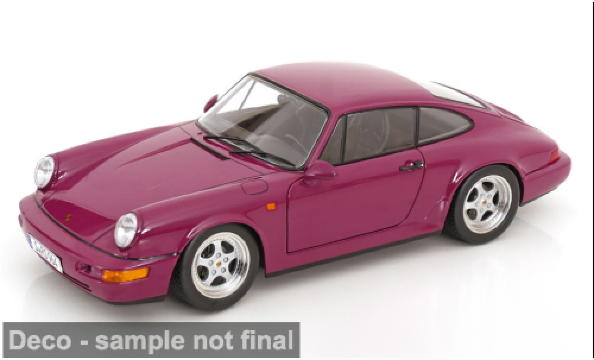 Porsche 964 1/12 KK Scale 911  RS rosa 1992 1:12 diecast model cars