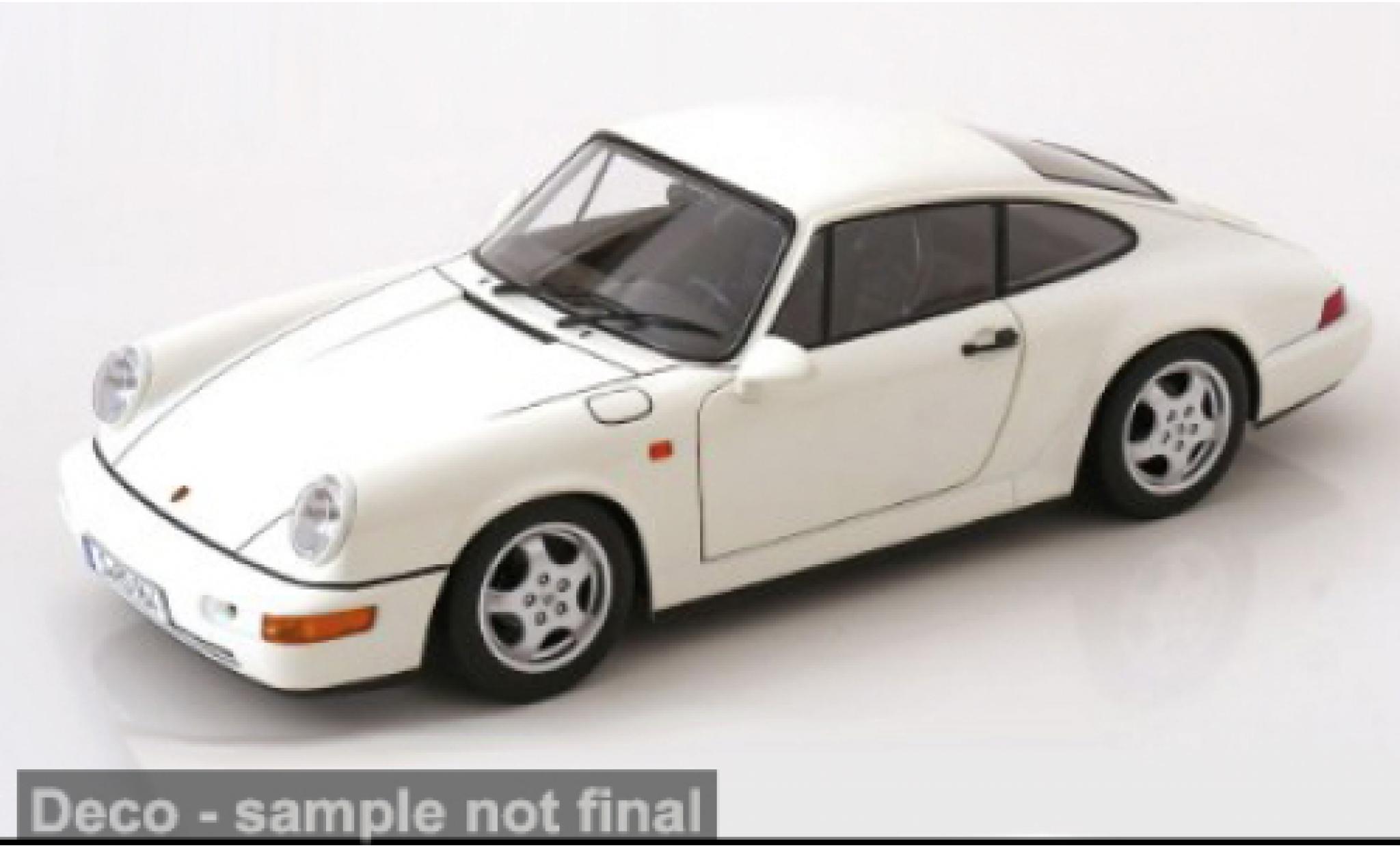 Porsche 964 1/12 KK Scale 911  RS weiss 1992 1:12 diecast model cars