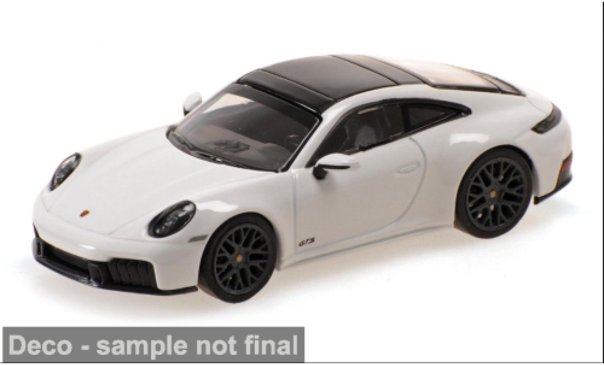 Porsche 992 GTS 1/64 Minichamps 911 (.2) Carrera weiss 2025 1:64 diecast model cars