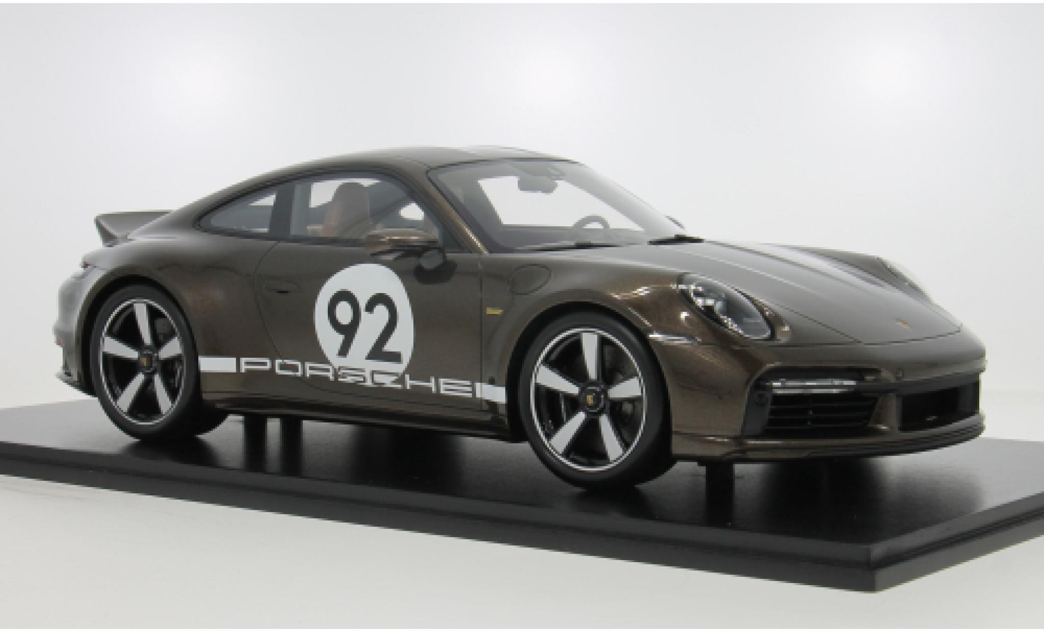 Porsche 992 1/12 Schuco 911  Sport Classic braun 2023 1:12 diecast model cars