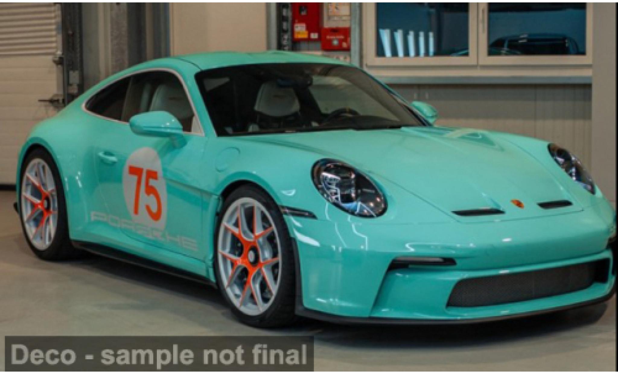 Porsche 911 1/18 GT Spirit turquoise 2025 1:18 diecast model cars