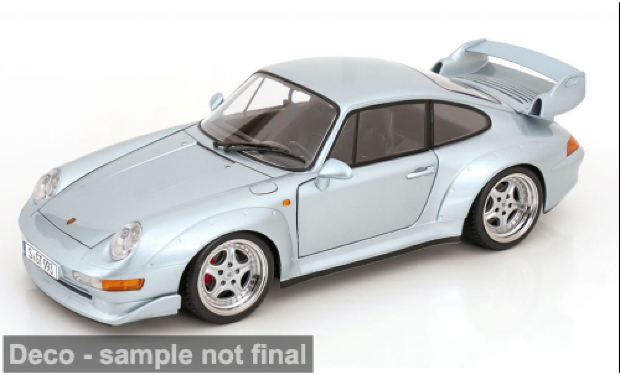 Porsche 993 GT2 1/12 KK Scale 911  silber 1996 1:12 diecast model cars