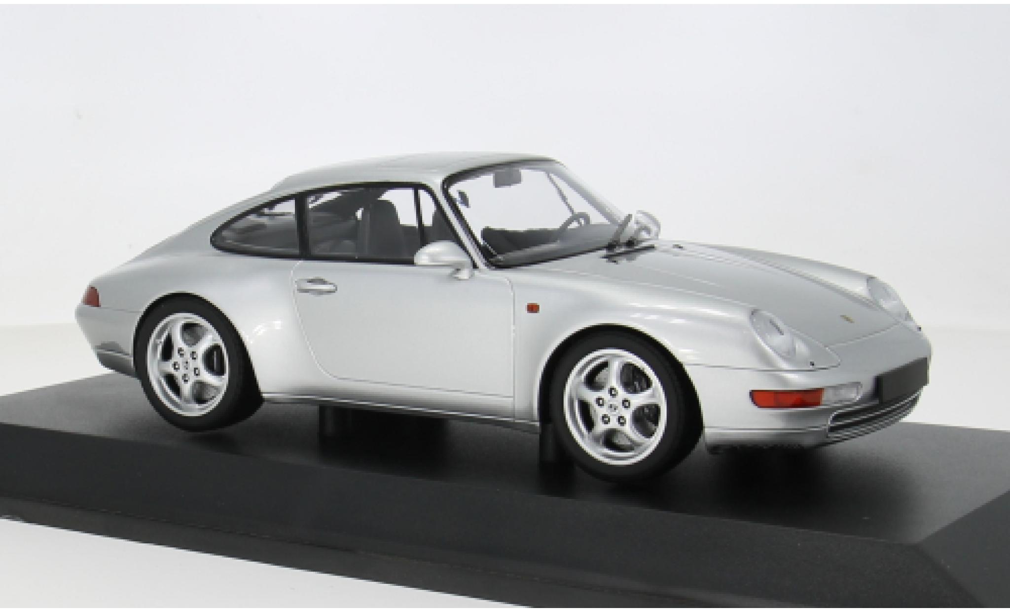 Porsche 993 1/18 Minichamps 911  silber 1 1:18 diecast model cars