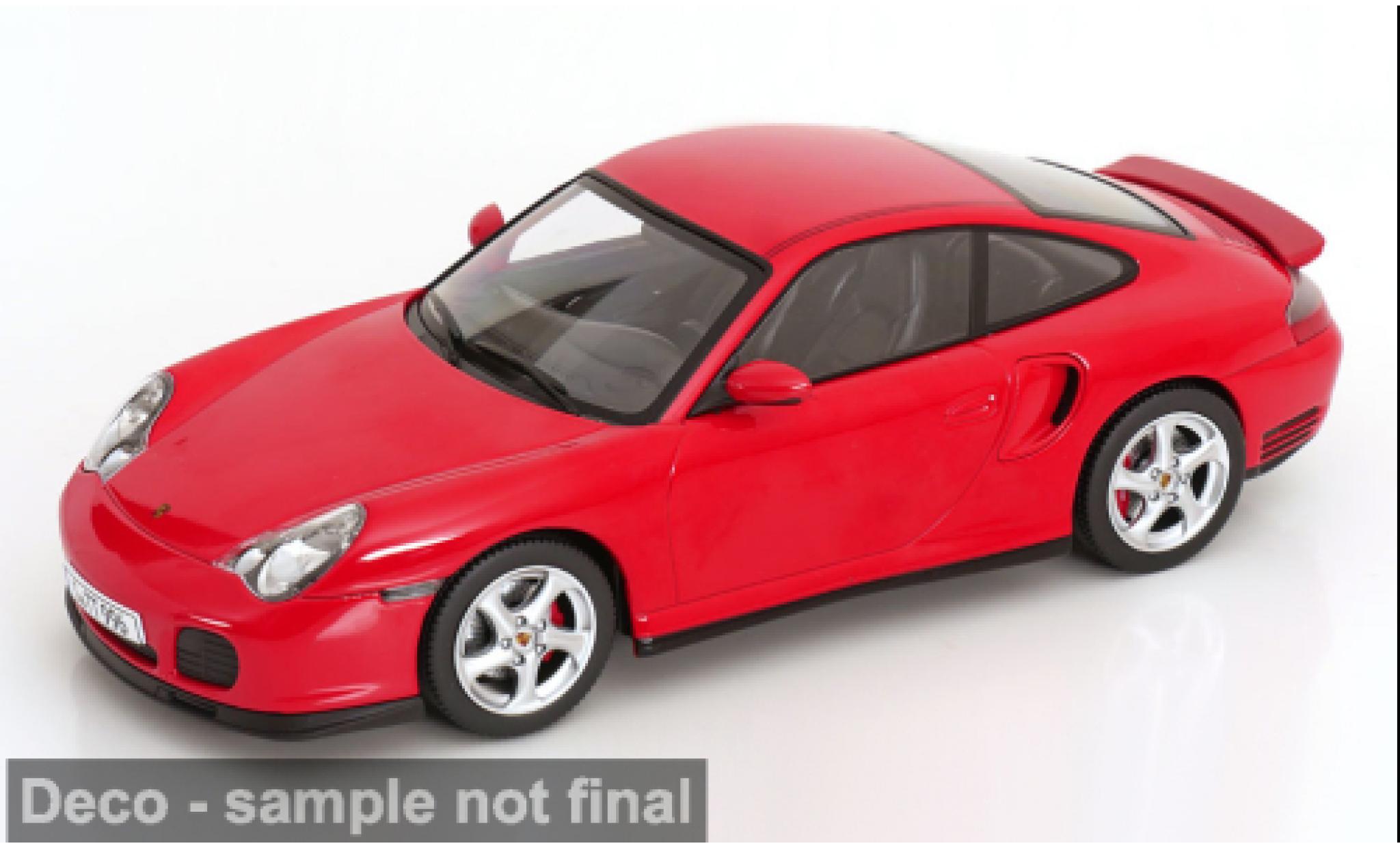 Porsche 996 Turbo 1/18 KK Scale 911  rot 2000 1:18 diecast model cars