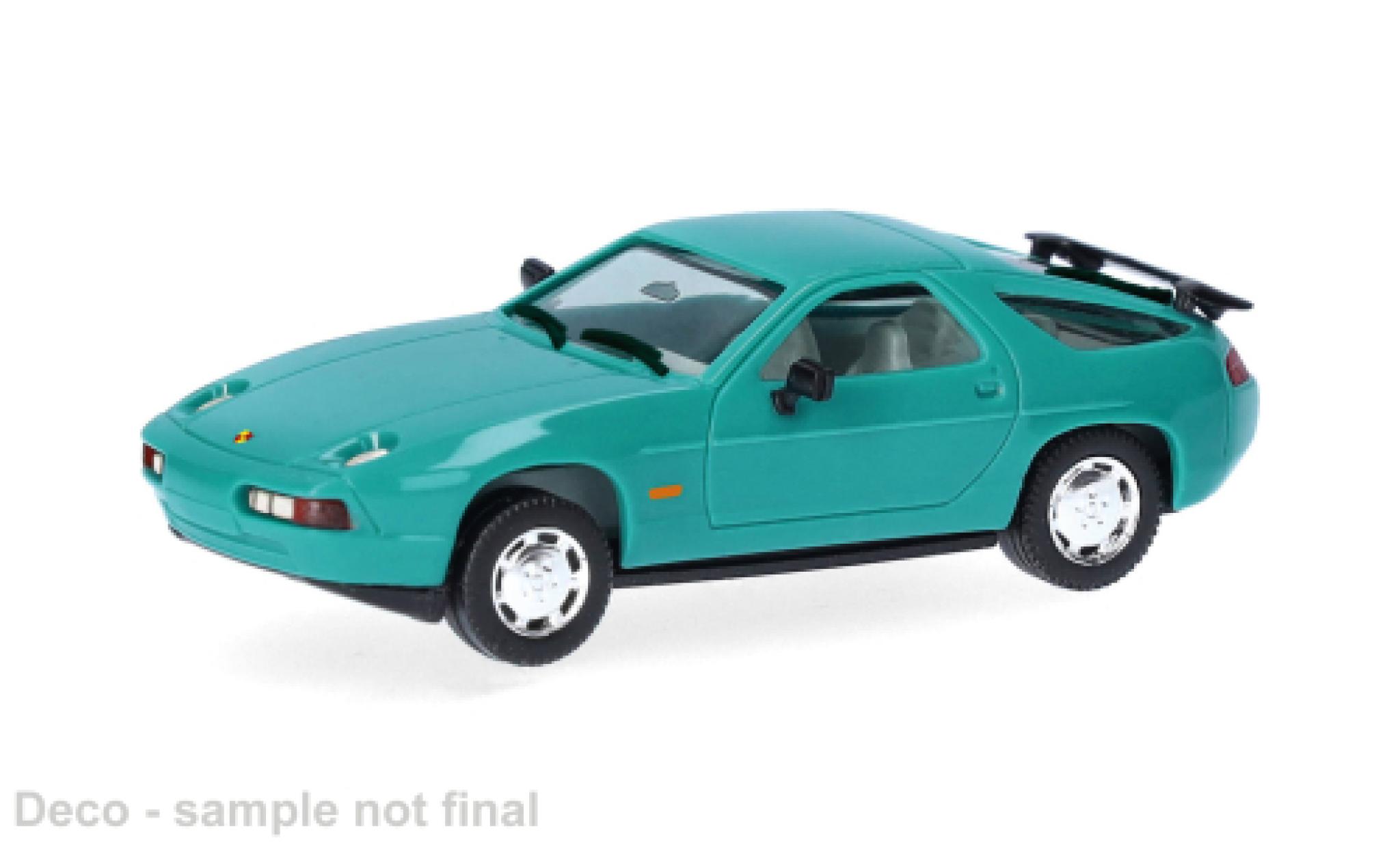 Porsche 928 1/87 Herpa S4 t&uuml;rkis 1:87 diecast model cars