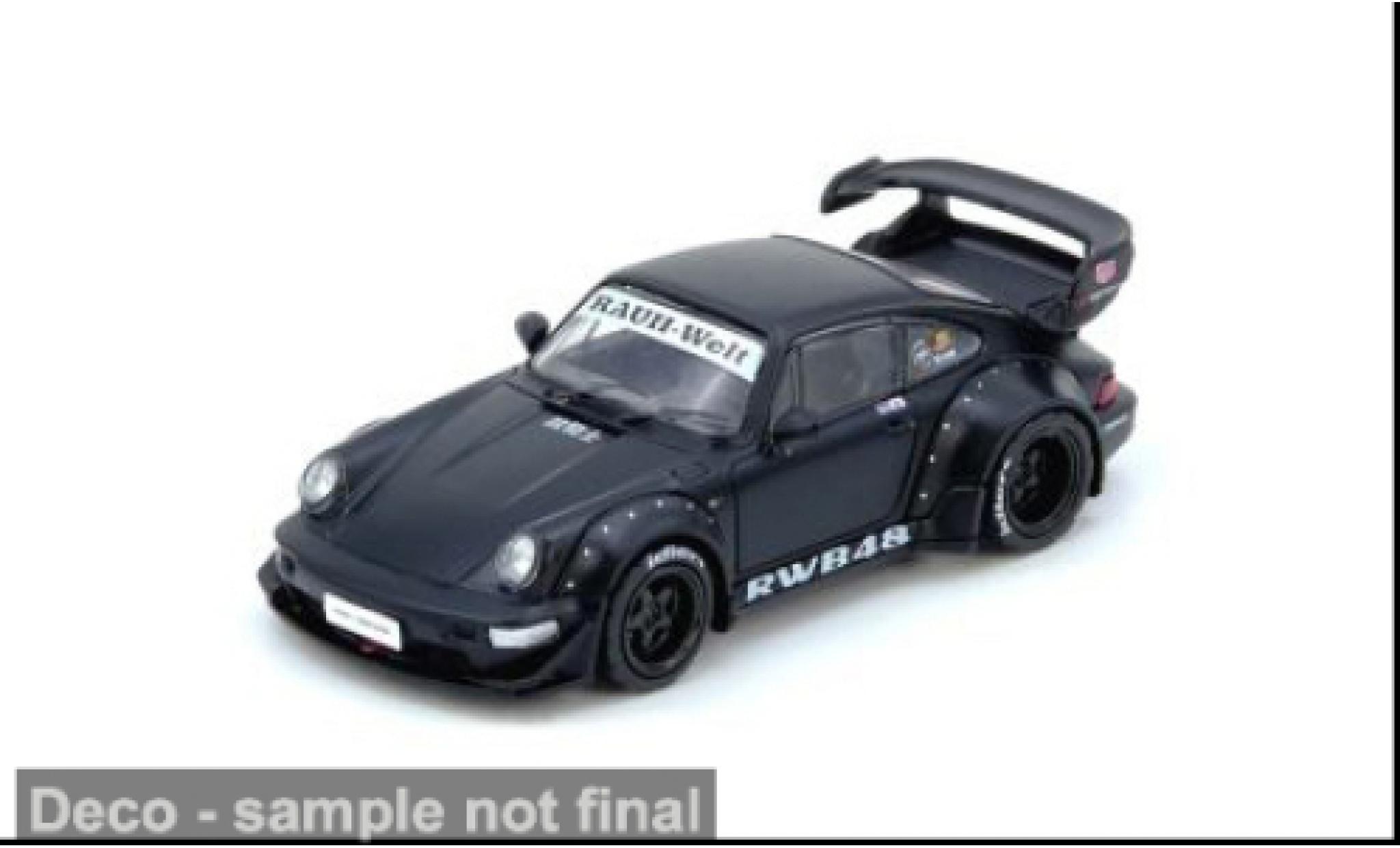 Porsche 964 RWB 1/64 INNO64 schwarz 1:64 diecast model cars