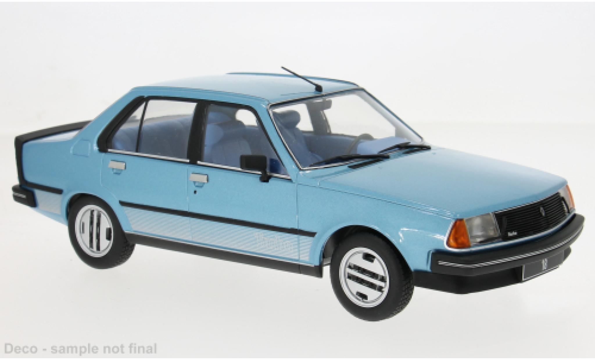 Renault 18 1/18 MCG Turbo blau 1978 1: diecast model cars