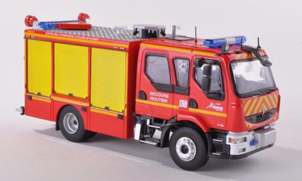 Renault - Midlum Double Cabine FPT Pompiers - Eligor - 1/43 - Autos  Miniatures Tacot