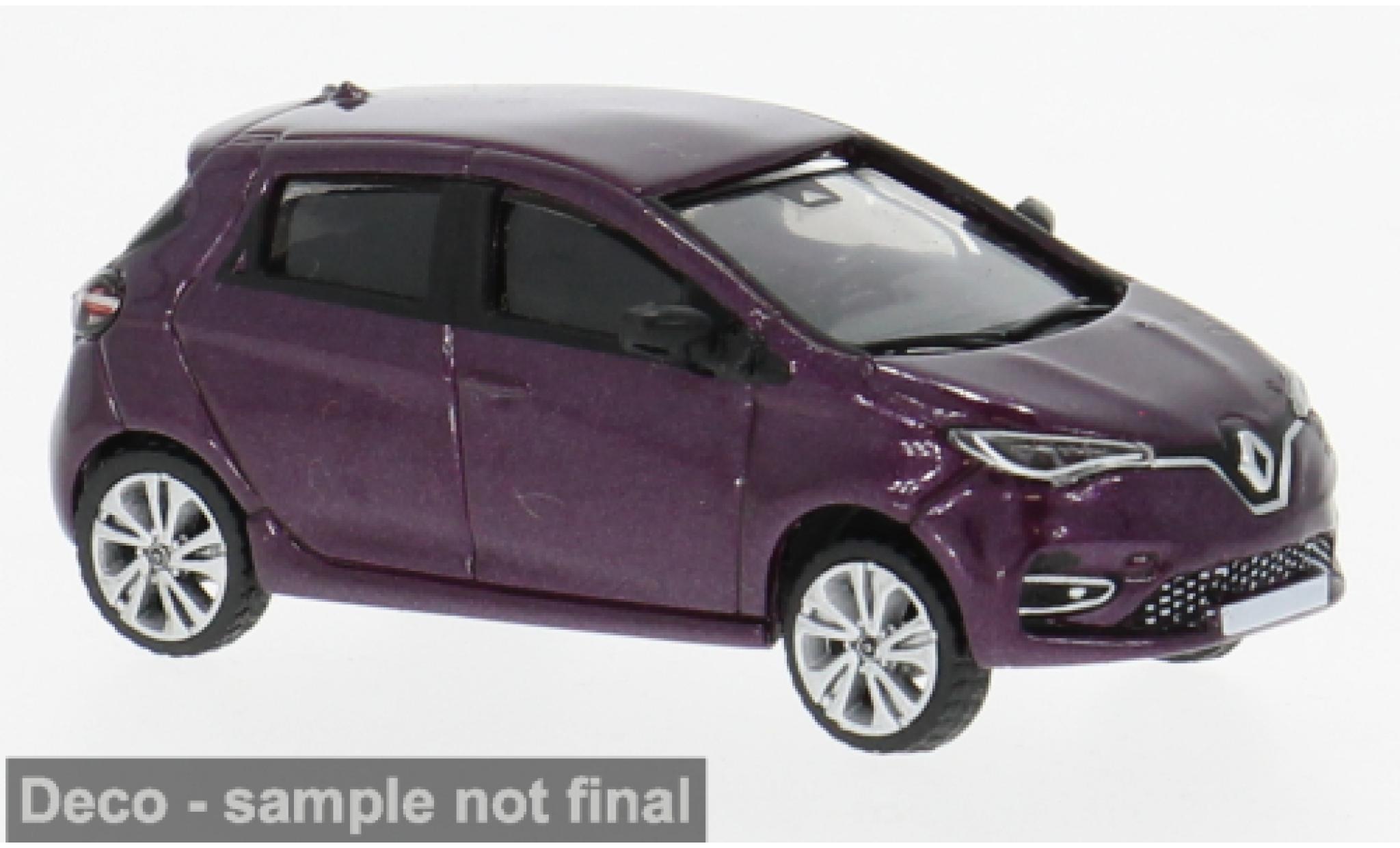 Renault Zoe 1/87 PCX87 lila 2019 1:87 diecast model cars