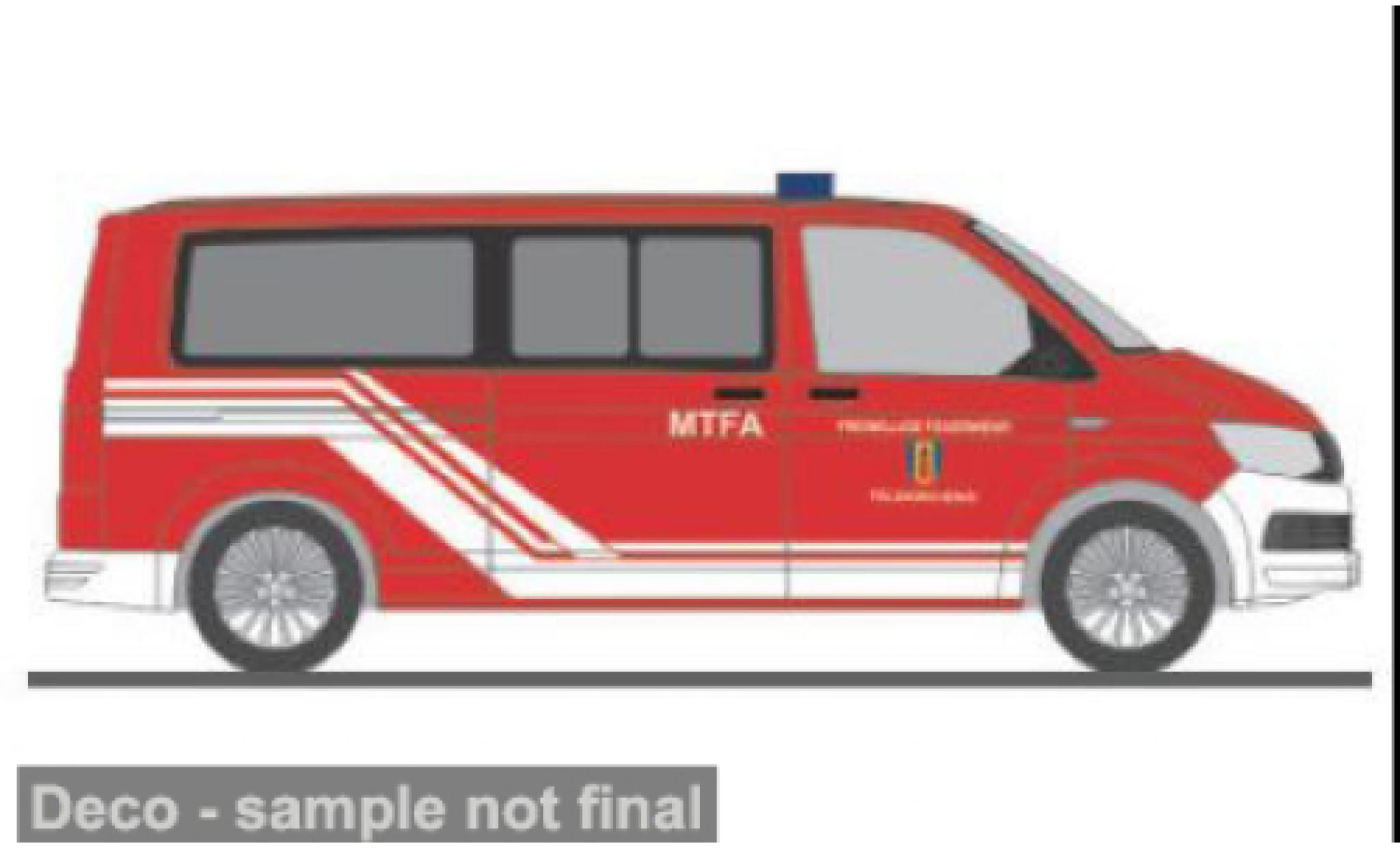 Volkswagen T6 Rietze FW Feldkirchen 1:87 diecast model cars