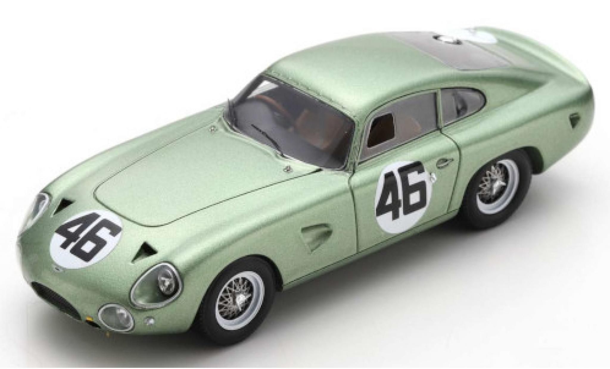 Aston Martin DP214 1/43 Spark RHD No.46 Coppa InterEuropa Monza 1963 R.Salvadori Diecast model cars Aston Martin DP214 1/43 Spark RHD No.46 Coppa InterEuropa Monza 1963 R.Salvadori diecast model cars