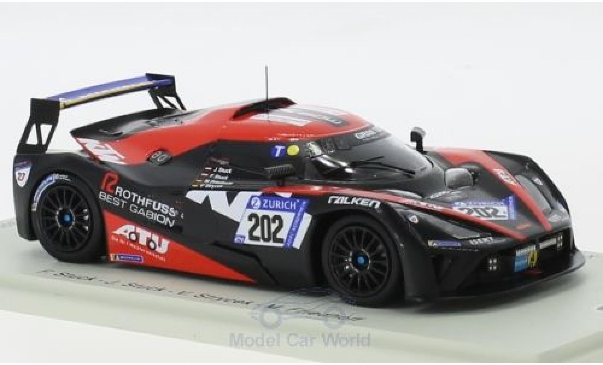 Aston Martin V8 Vantage GT4 1/43 Spark KTM X-Bow GT4 No.202 Isert Motorsport 24h Nürburgring 2018 F.Stuck/J.Stuck/V.Strycek/M.Friedhoff Diecast model cars Aston Martin V8 Vantage GT4 1/43 Spark KTM X-Bow GT4 No.202 Isert Motorsport 24h Nürburgring 2018 F.Stuck/J.Stuck/V.Strycek/M.Friedhoff diecast model cars