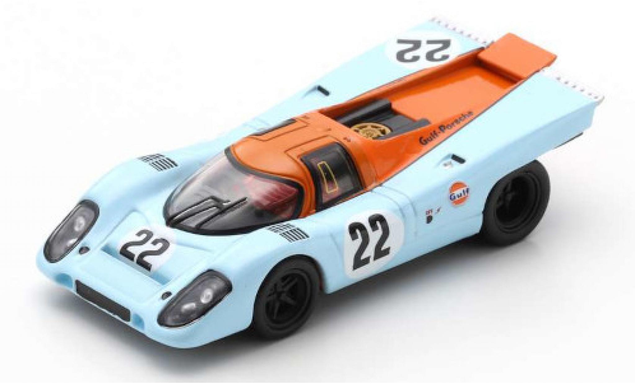 NOREV - 1/18 - PORSCHE - 917K TEAM SALZBURG N 23 WINNER 24h LE MANS 1970  H.HERRMANN - R.ATTWOOD - RED