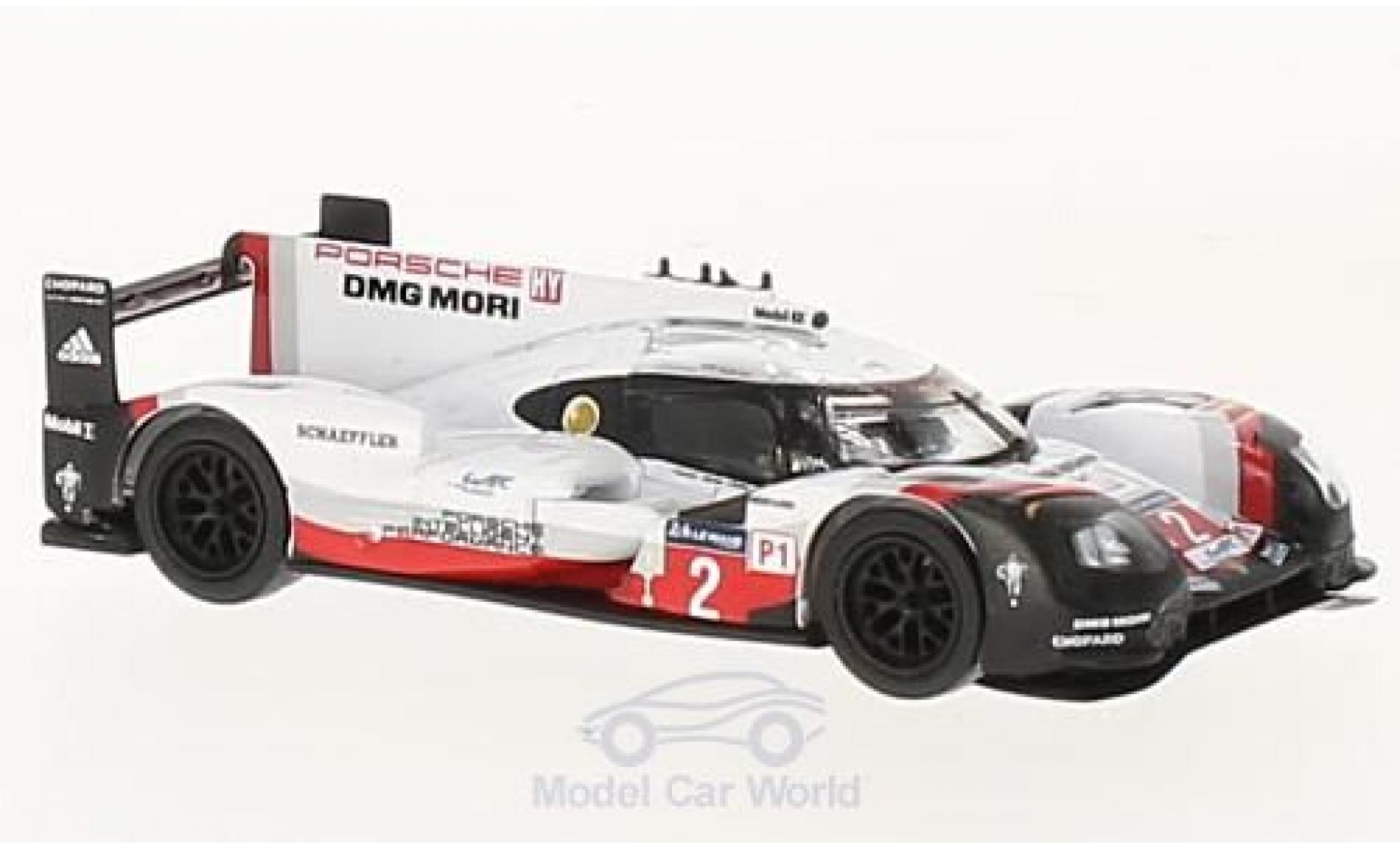 Diecast model cars Porsche 919 1 64 Spark Hybrid No.2 LMP Team 24h