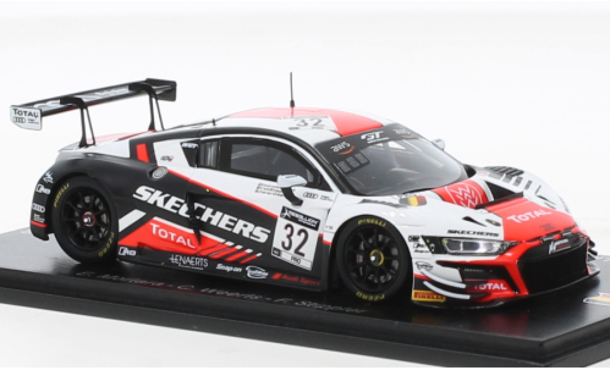 Diecast model cars Audi R8 Le Mans 1/18 Spark Le Mans no.4