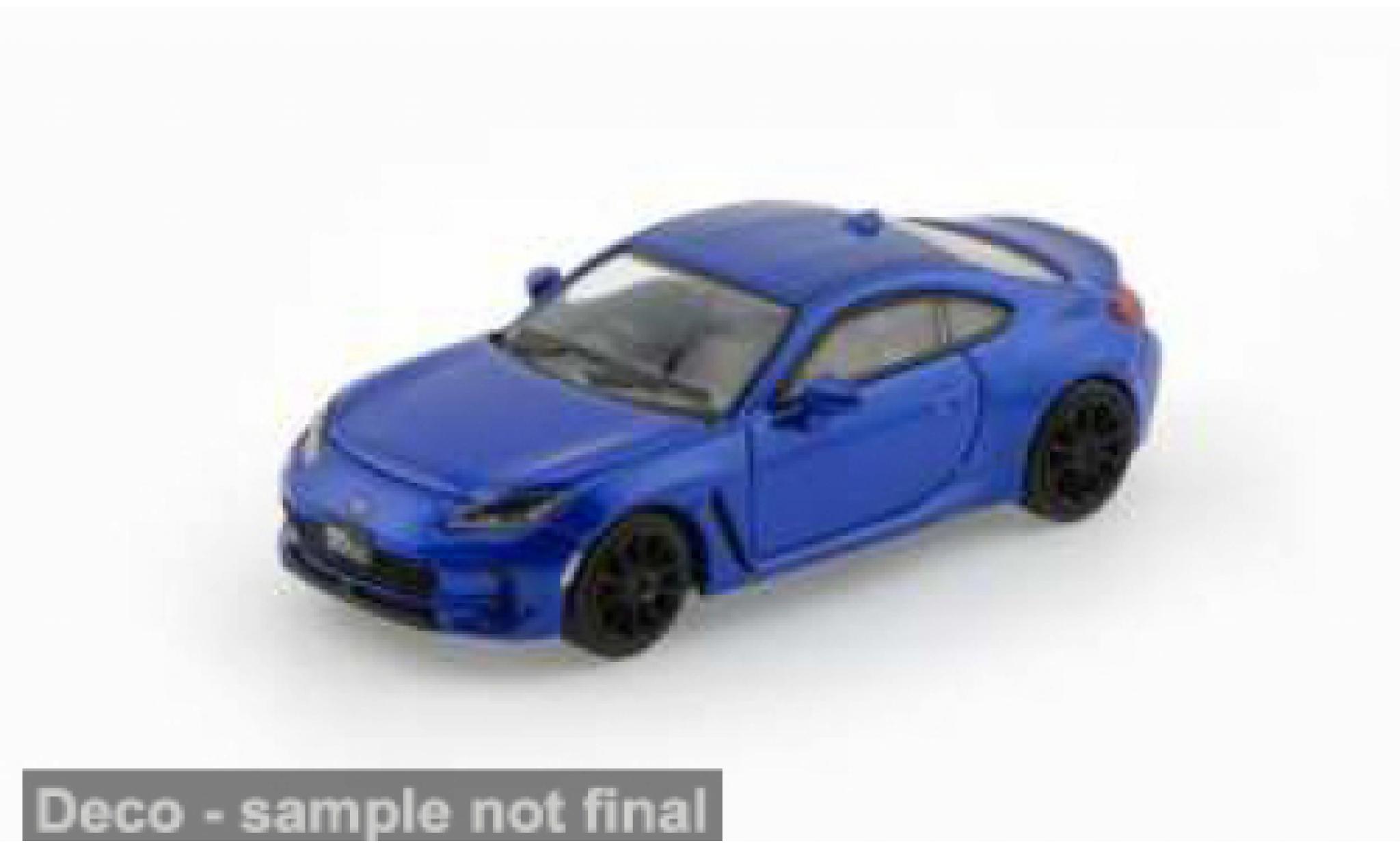 Subaru BRZ 1/64 BM Creations blau 1:64 diecast model cars