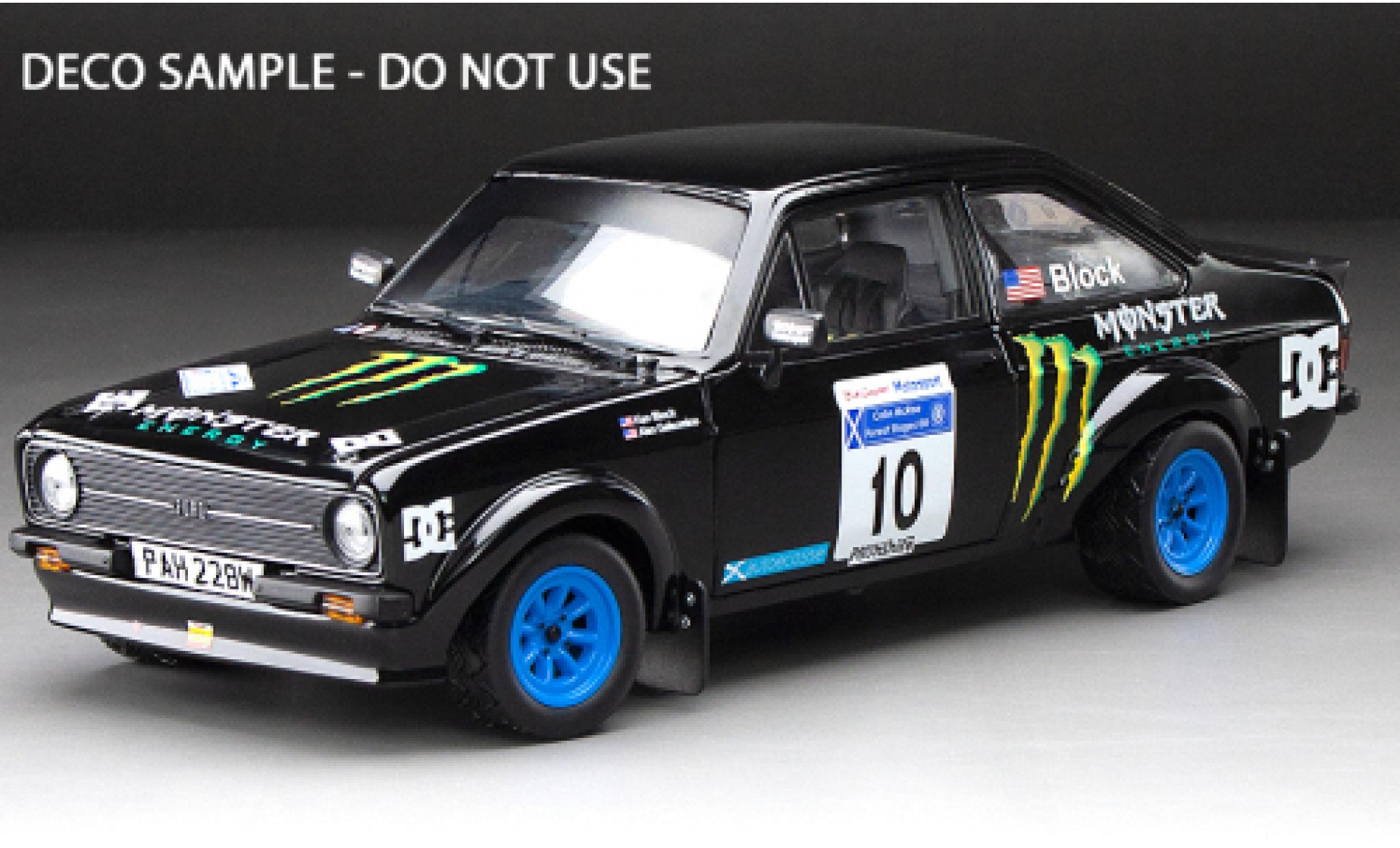 Ford Escort 1/18 Sun Star Mk II RS 1800 No.10 Monstre Colin McRae Forest Stages 2008 Diecast model cars Ford Escort 1/18 Sun Star Mk II RS 1800 No.10 Monstre Colin McRae Forest Stages 2008 diecast model cars