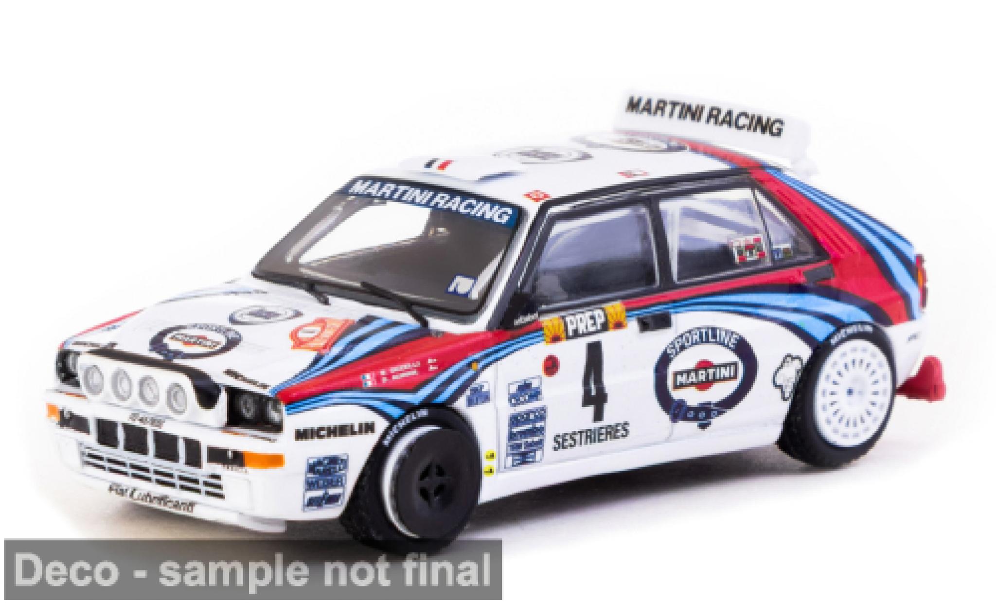 Lancia Delta Tarmac Works HF Integrale Rally Monte Carlo 1992 #4 1:64 Diecast model cars Lancia Delta Tarmac Works HF Integrale Rally Monte Carlo 1992 #4 1:64 diecast model cars
