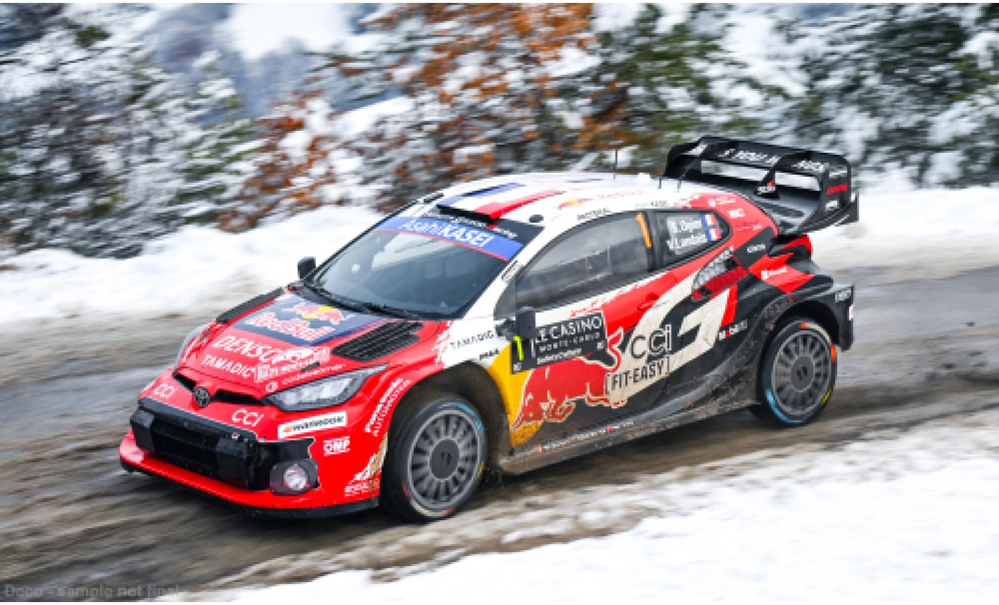 Toyota Yaris 1/43 IXO GR Rally1 Rallye Monte Carlo 2026 #1 S.Ogier/V.Landais 1:43 diecast model cars