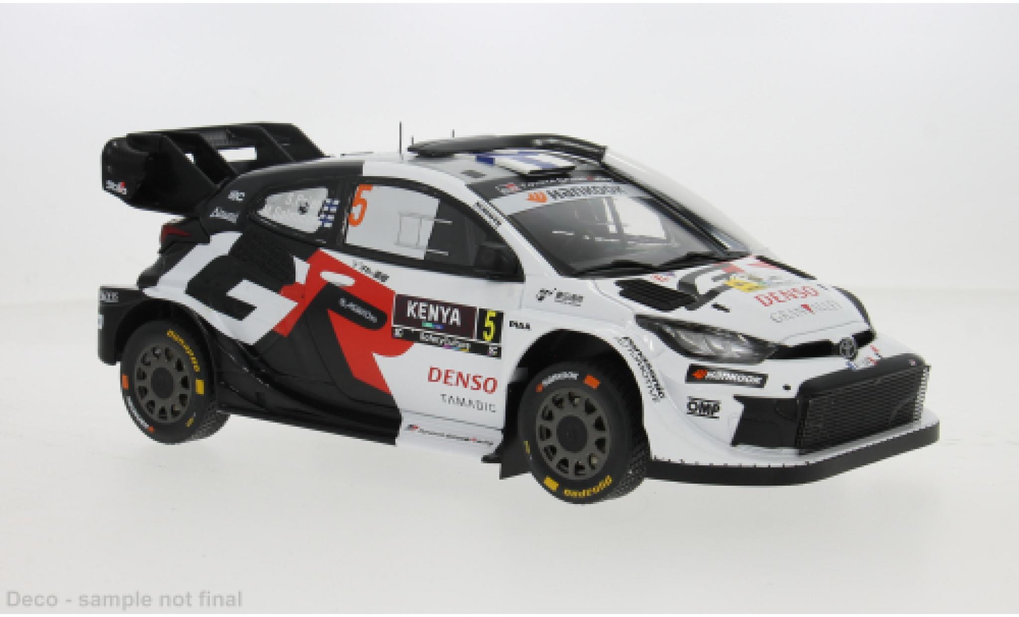 Toyota Yaris 1/18 IXO GR Rally1 Safari Rallye Kenia 2025 #5 S.Pajari/M.Salminen 1:18 diecast model cars