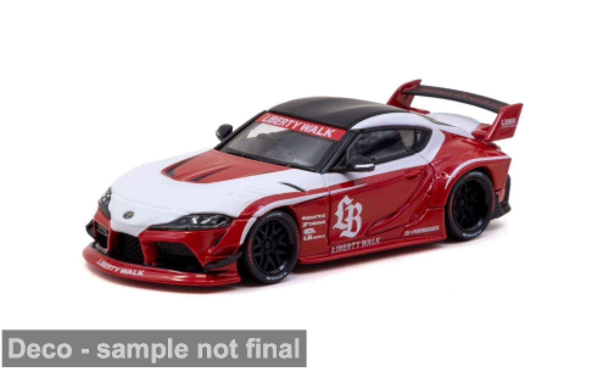 Toyota Supra 1/64 Tarmac Works SUPRA (A90) LB -WORKS rot 2025 1:64 diecast model cars